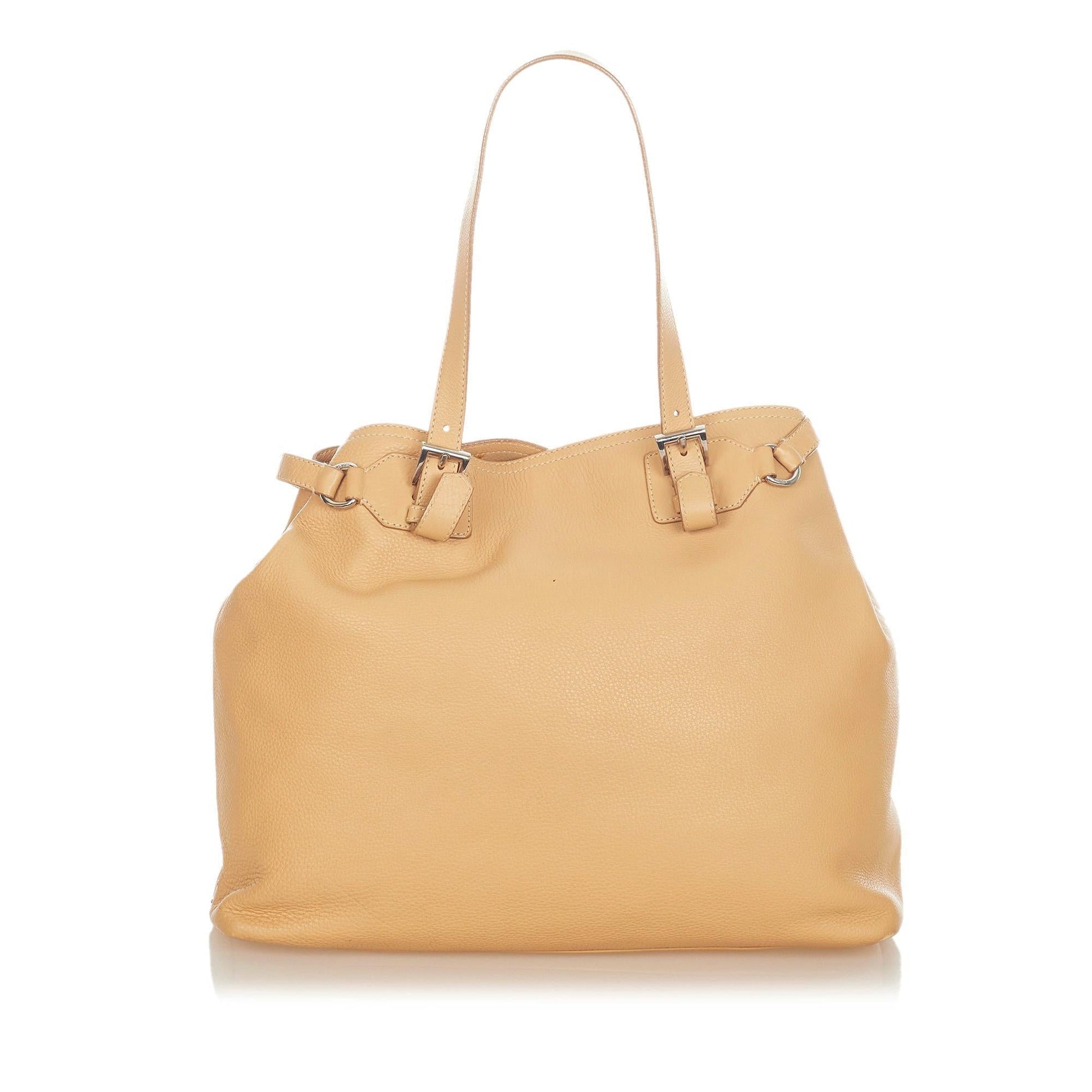 Prada Vitello Daino Tote Bag  