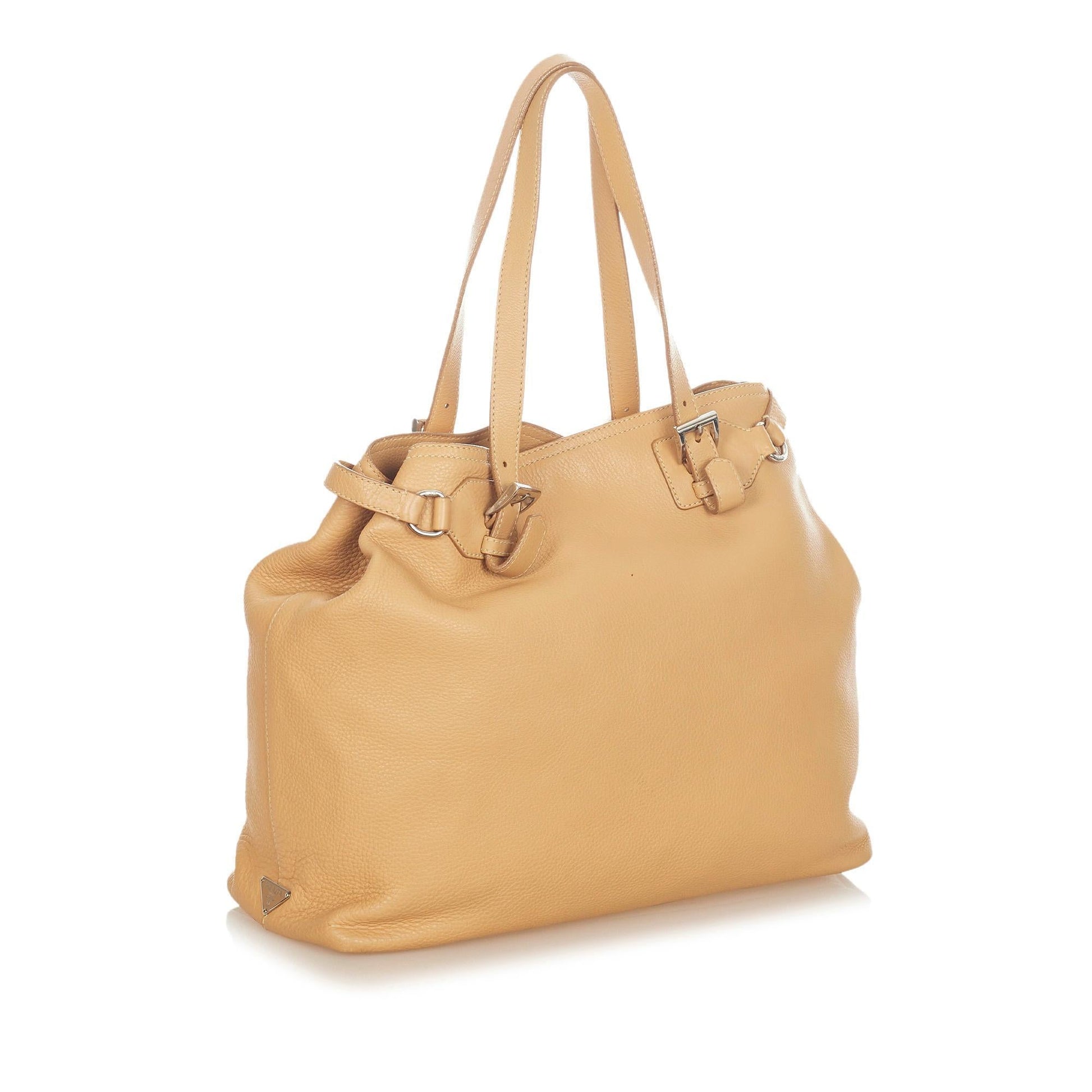 Prada Vitello Daino Tote Bag  