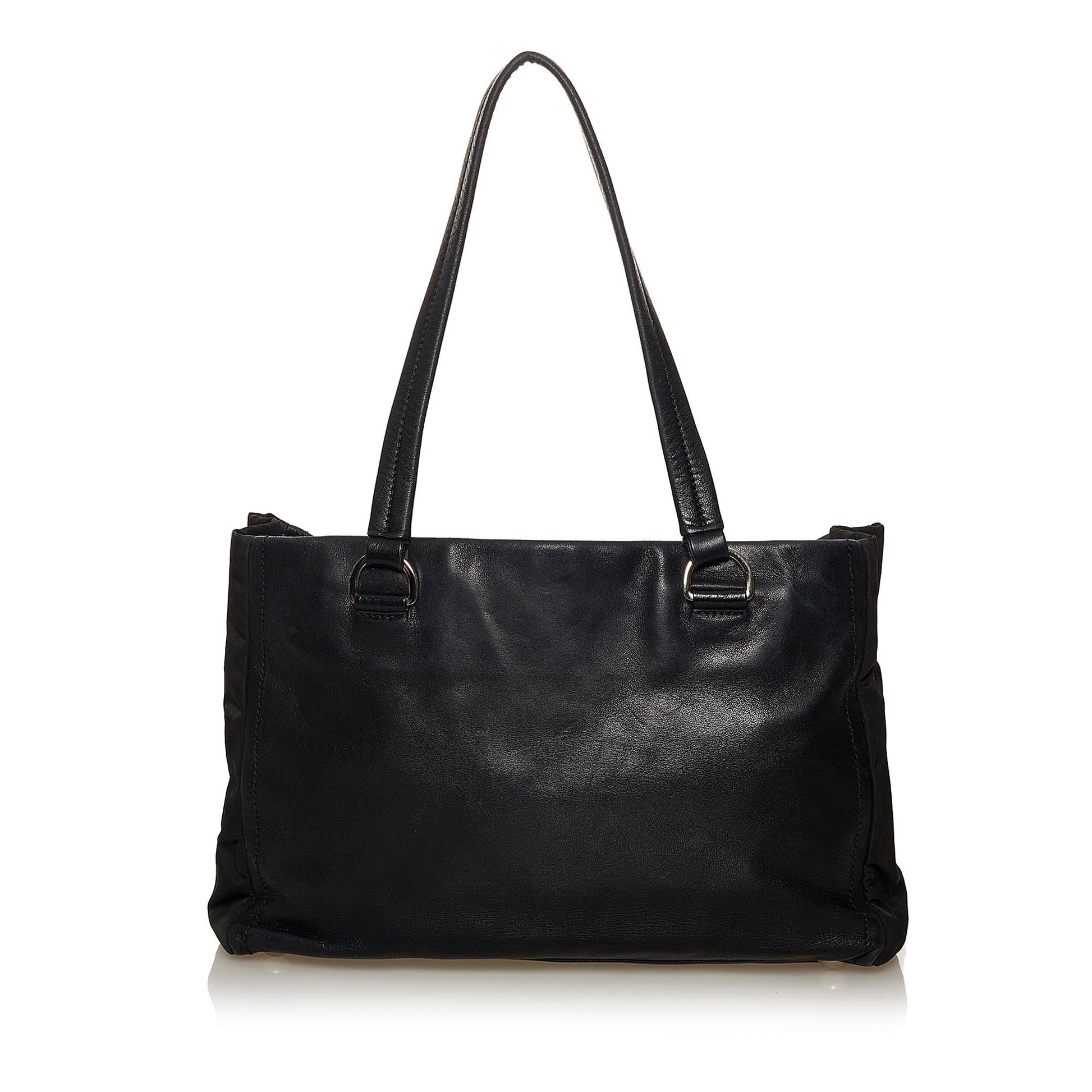 Prada Vitello Daino Tote Bag (SHG-28401)