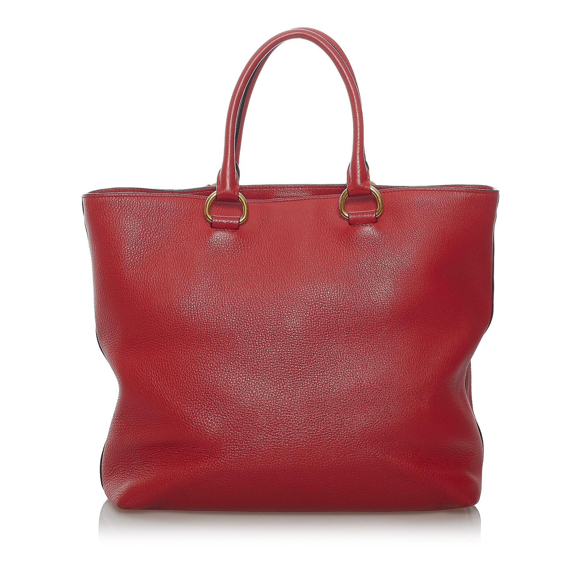 Prada Vitello Daino Tote Bag (SHG-29806)