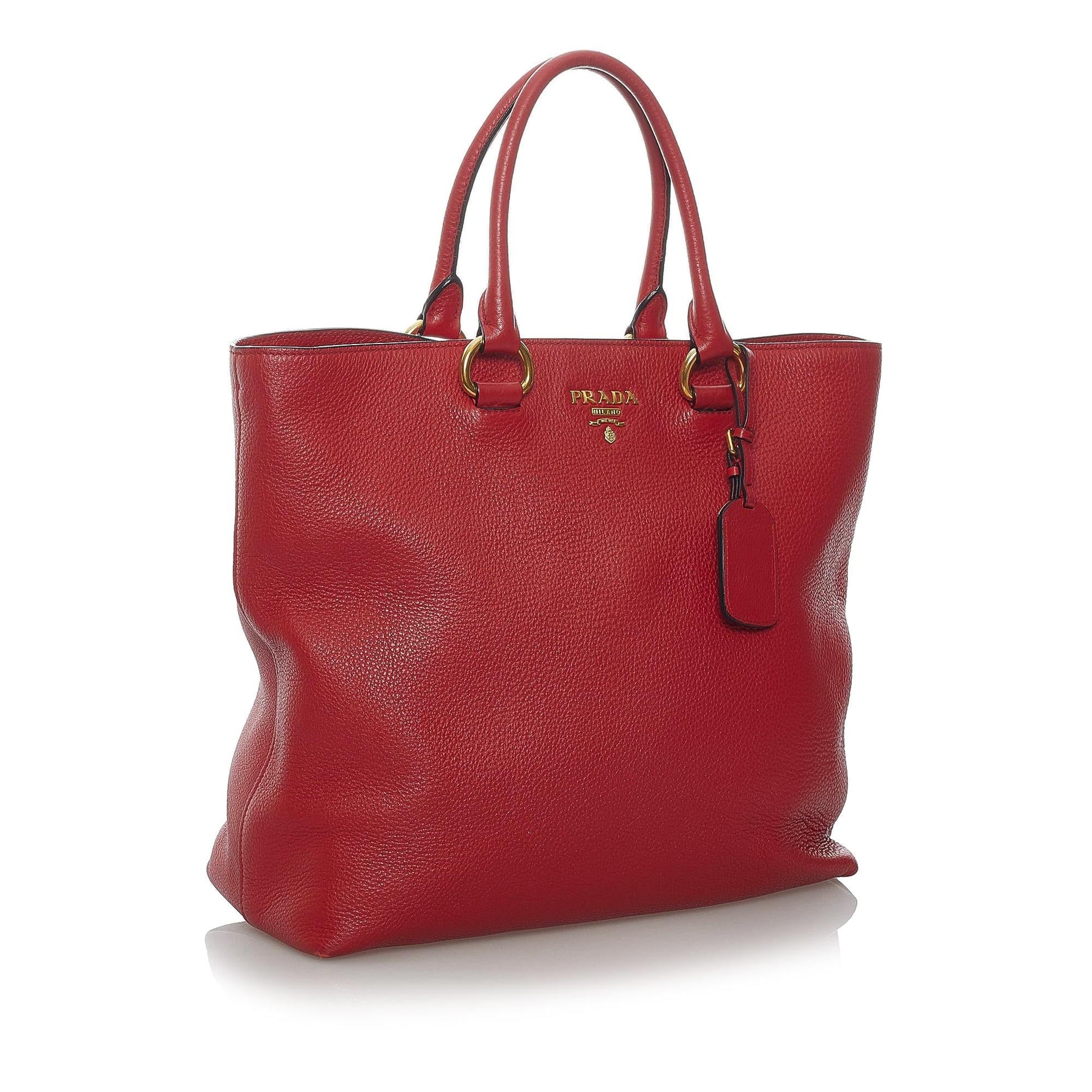 Prada Vitello Daino Tote Bag (SHG-29806)