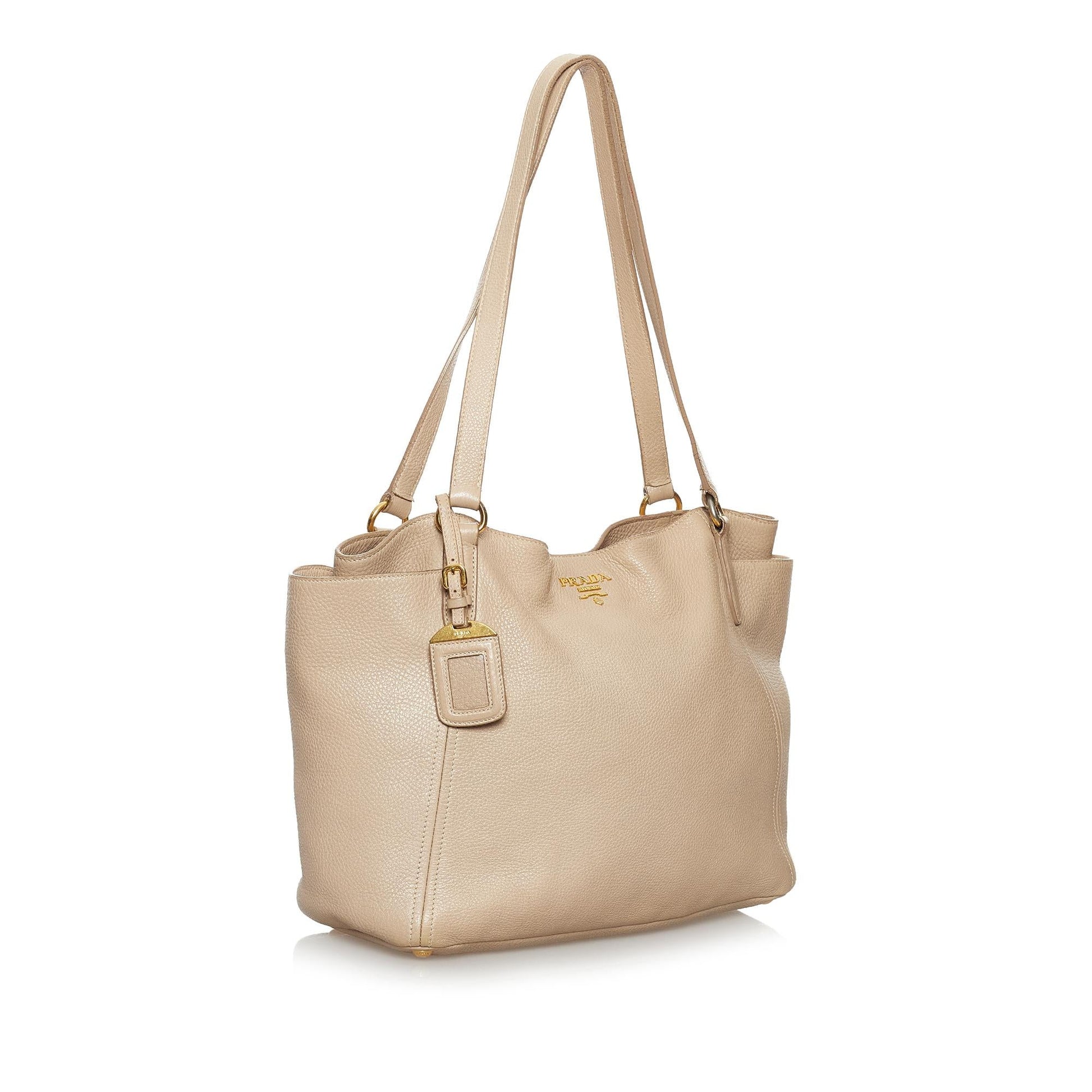 Prada Vitello Daino Tote Bag (SHG-30855)