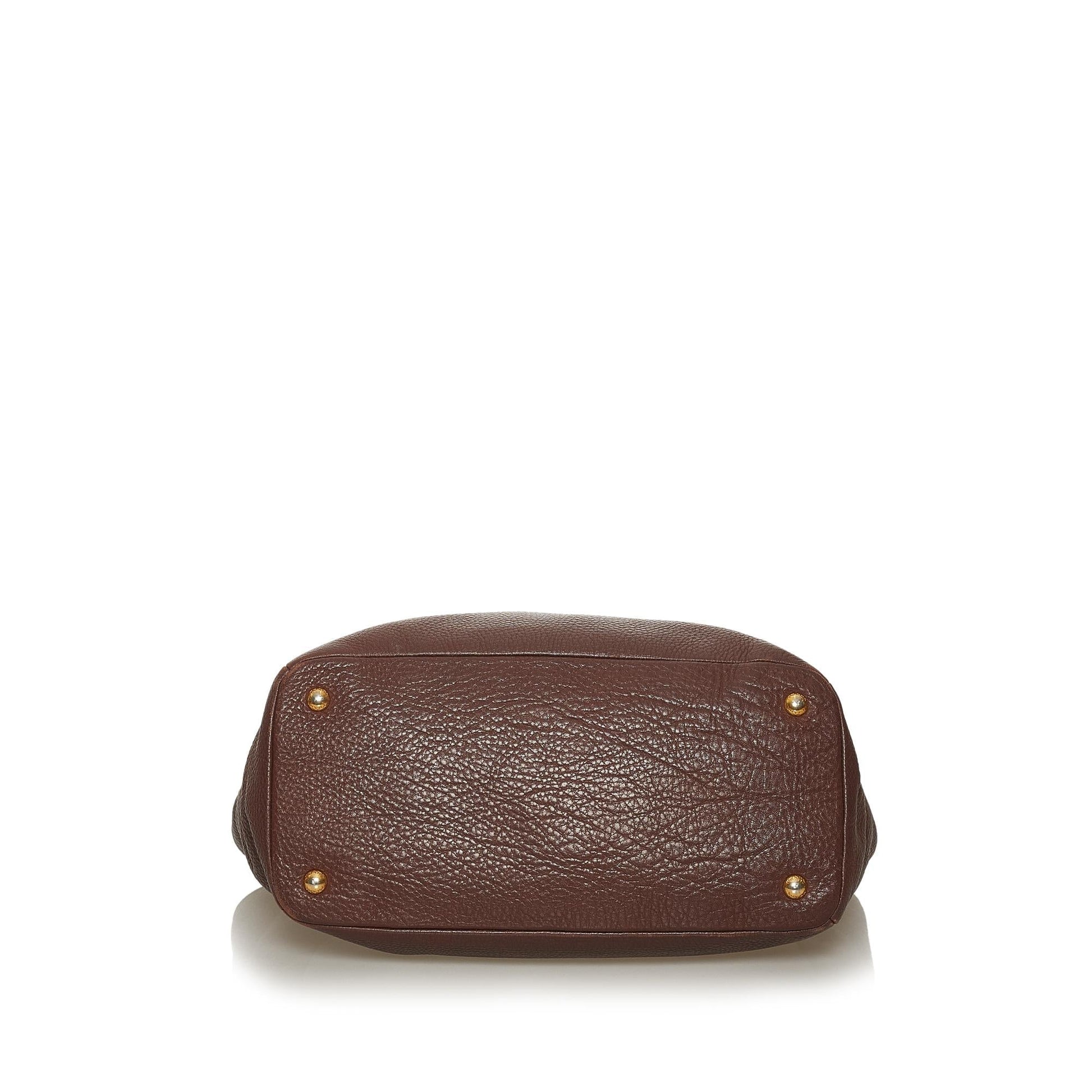 Prada Vitello Daino Tote Bag (SHG-33845)
