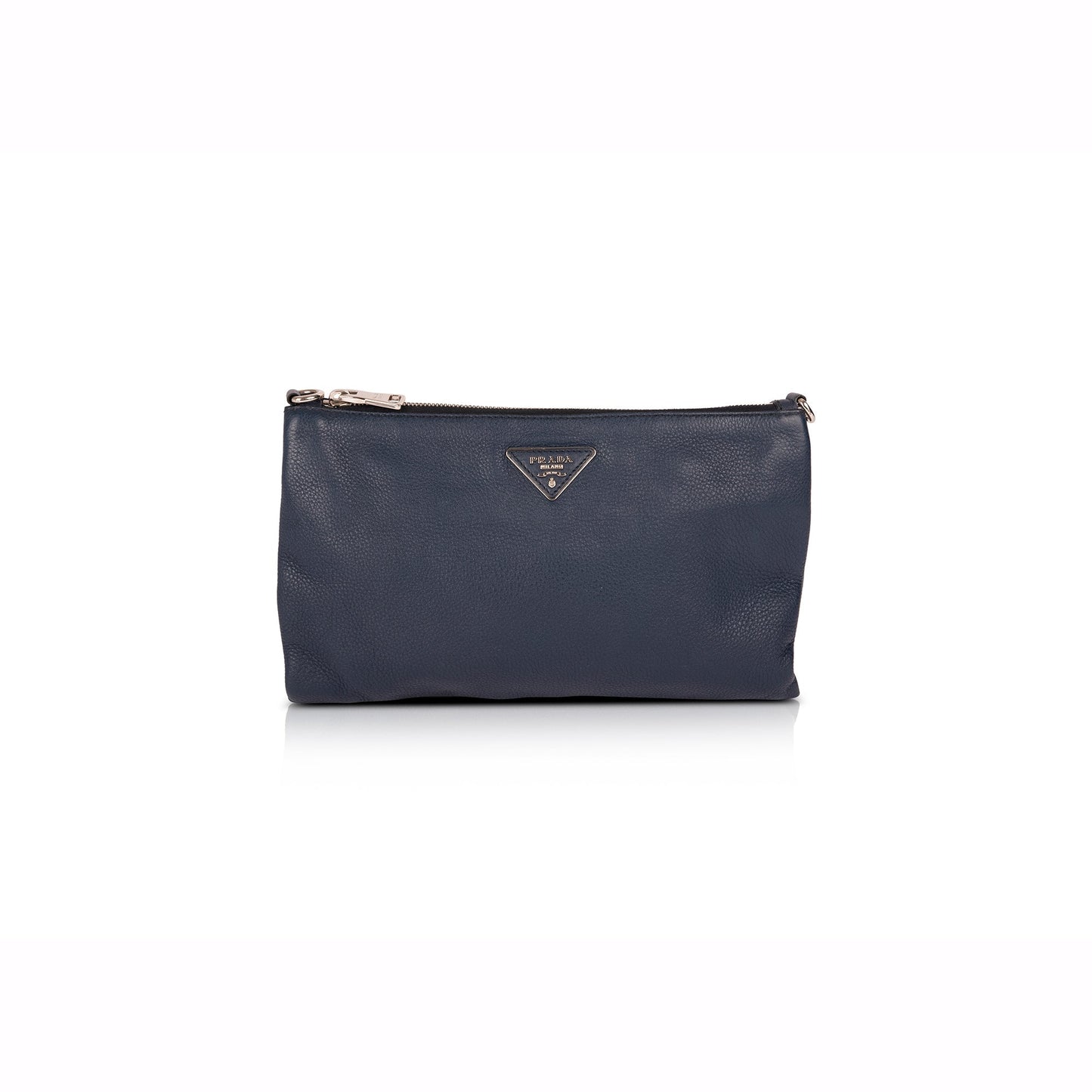 Prada Vitello Daino Zip Crossbody Bag