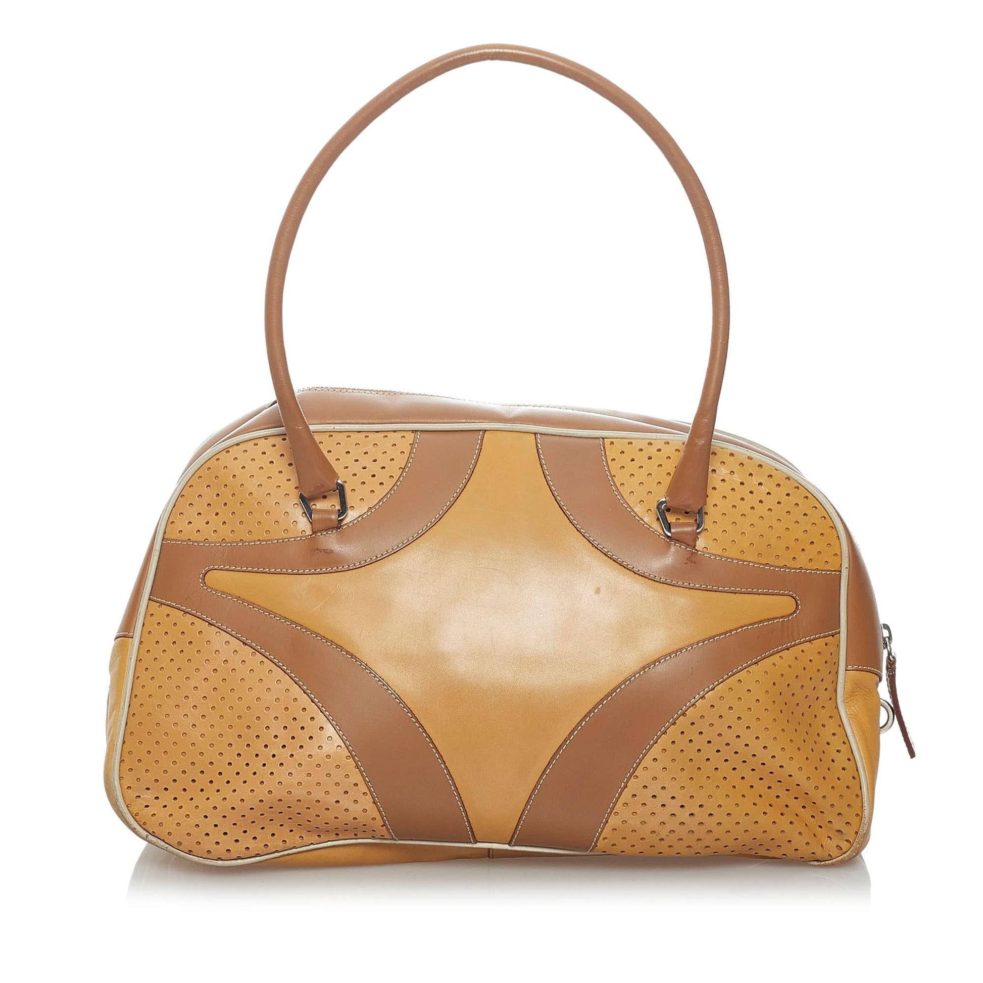 Prada Vitello Drive Handbag (SHG-29300)