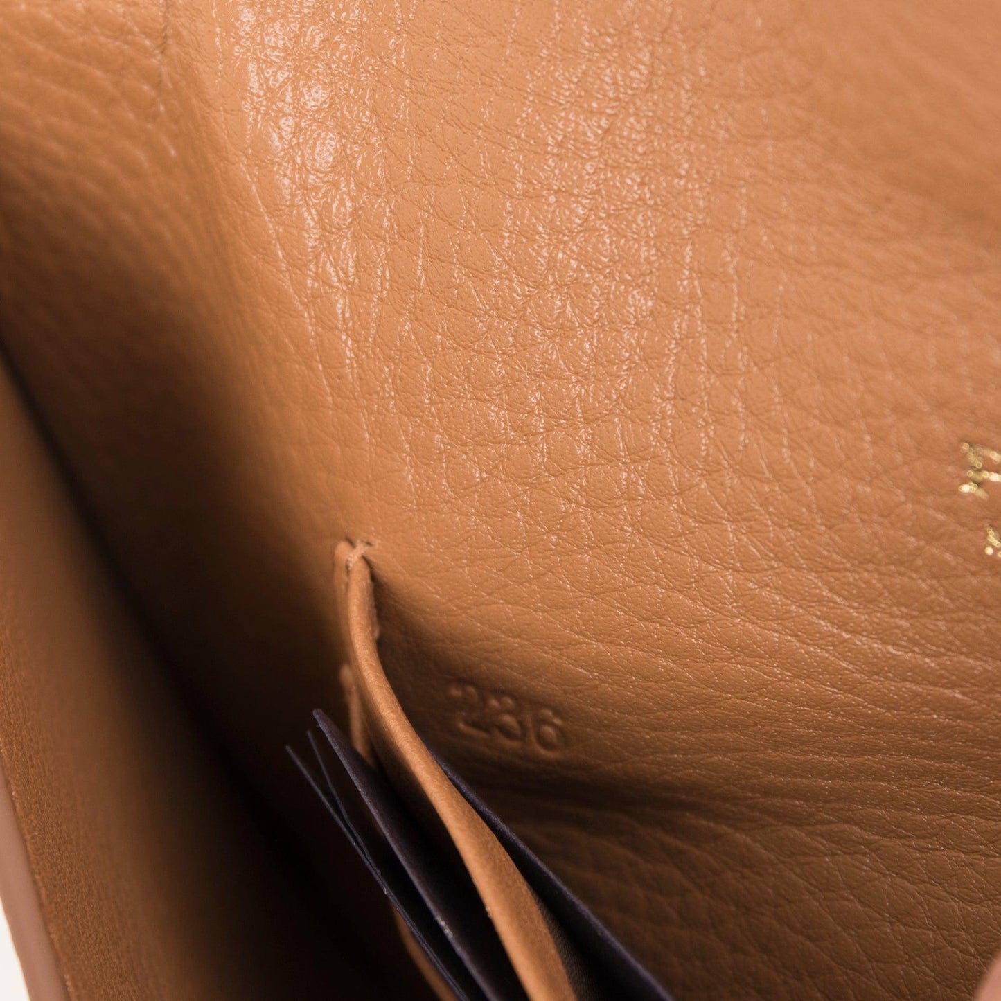 Prada Vitello Grain Leather Envelope Clutch