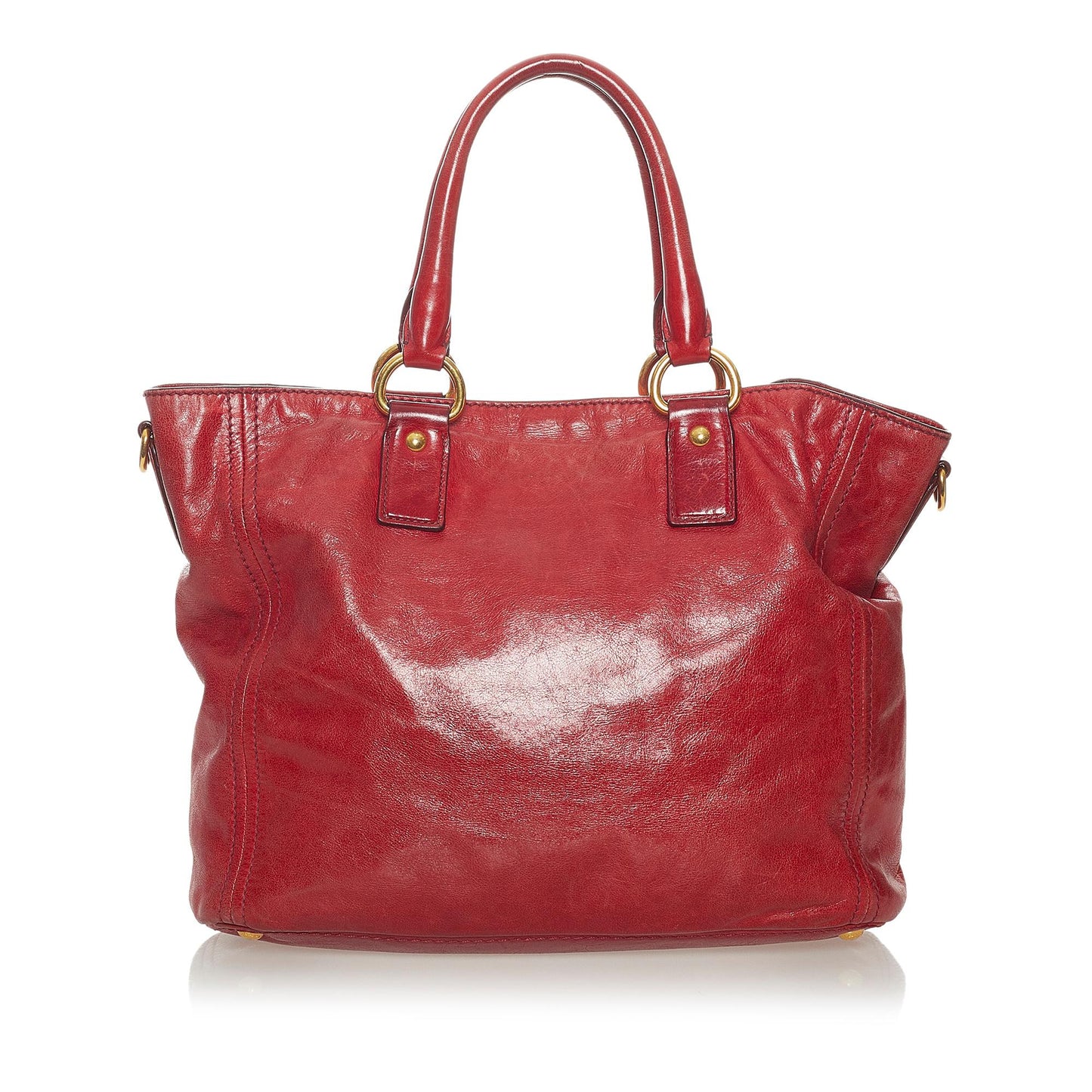 Prada Vitello Lux Tote Bag (SHG-28081)