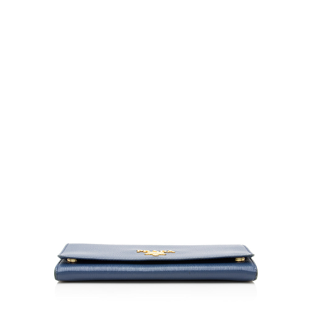 Prada Vitello Move Wallet on Chain Bag (SHF-19357)