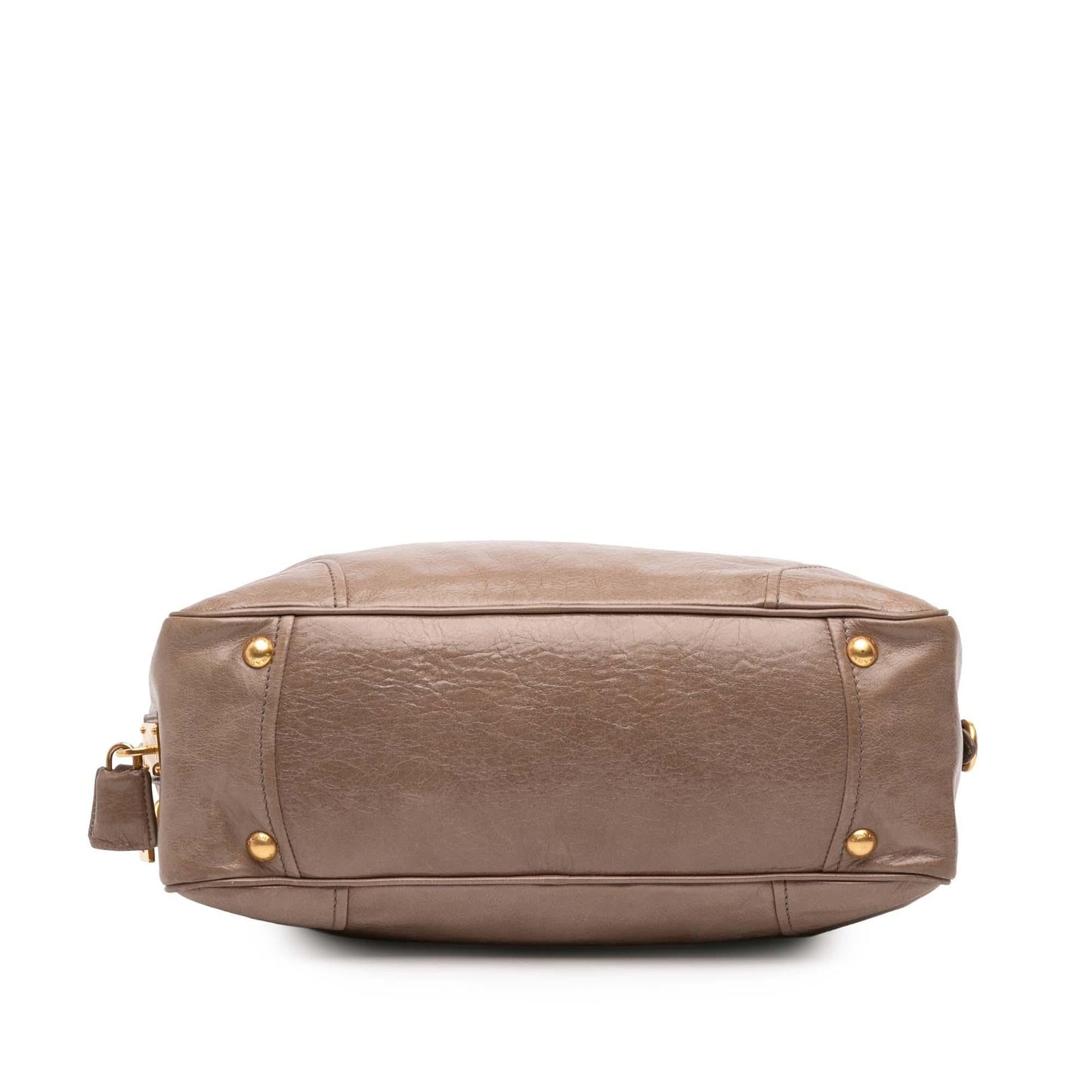 Prada Vitello Shine Bauletto Satchel