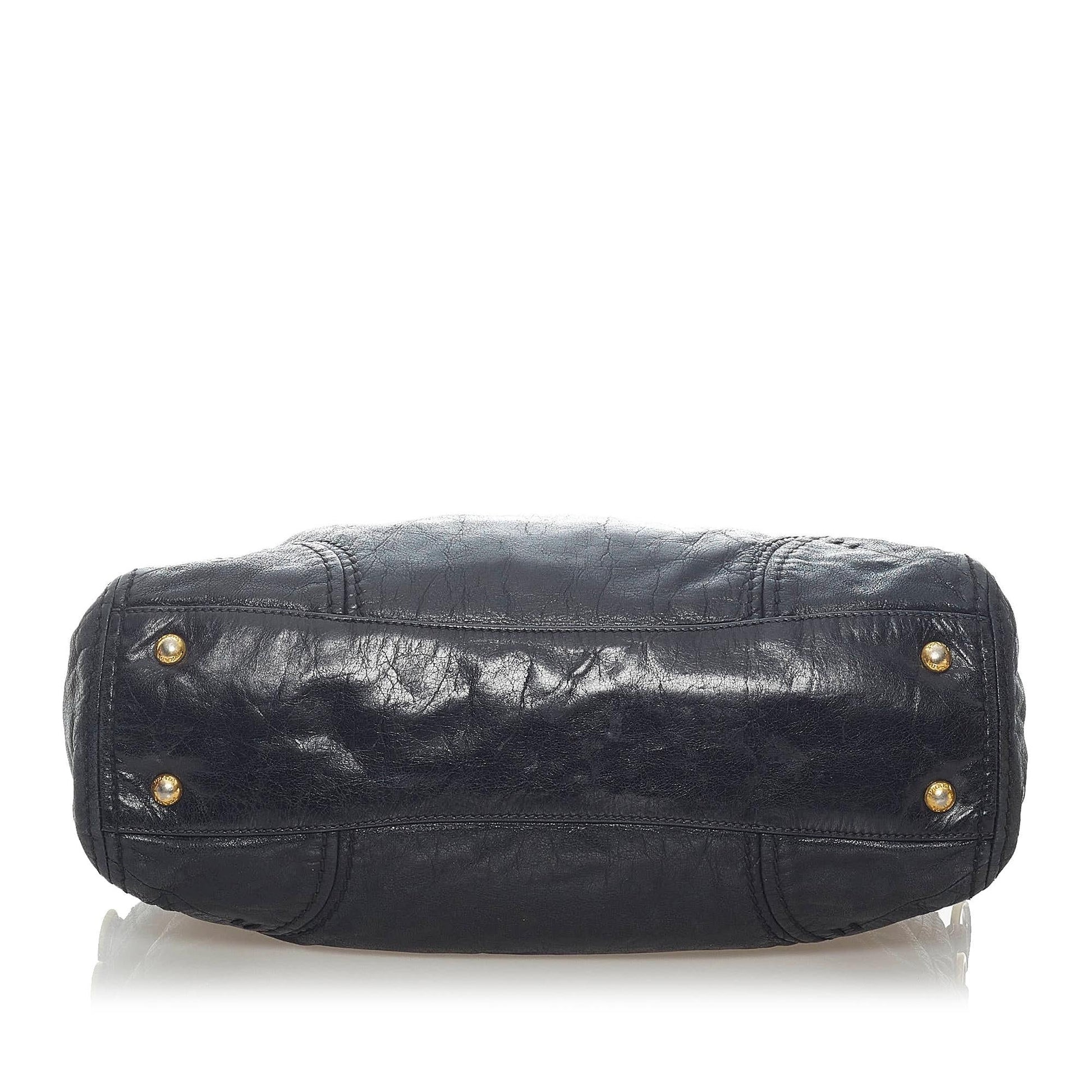 Prada Vitello Shine Handbag (SHG-7Je4iF)