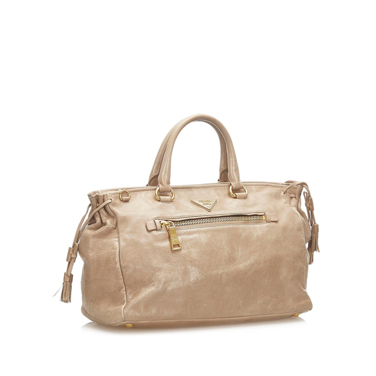 Prada Vitello Shine Satchel (SHG-17756)
