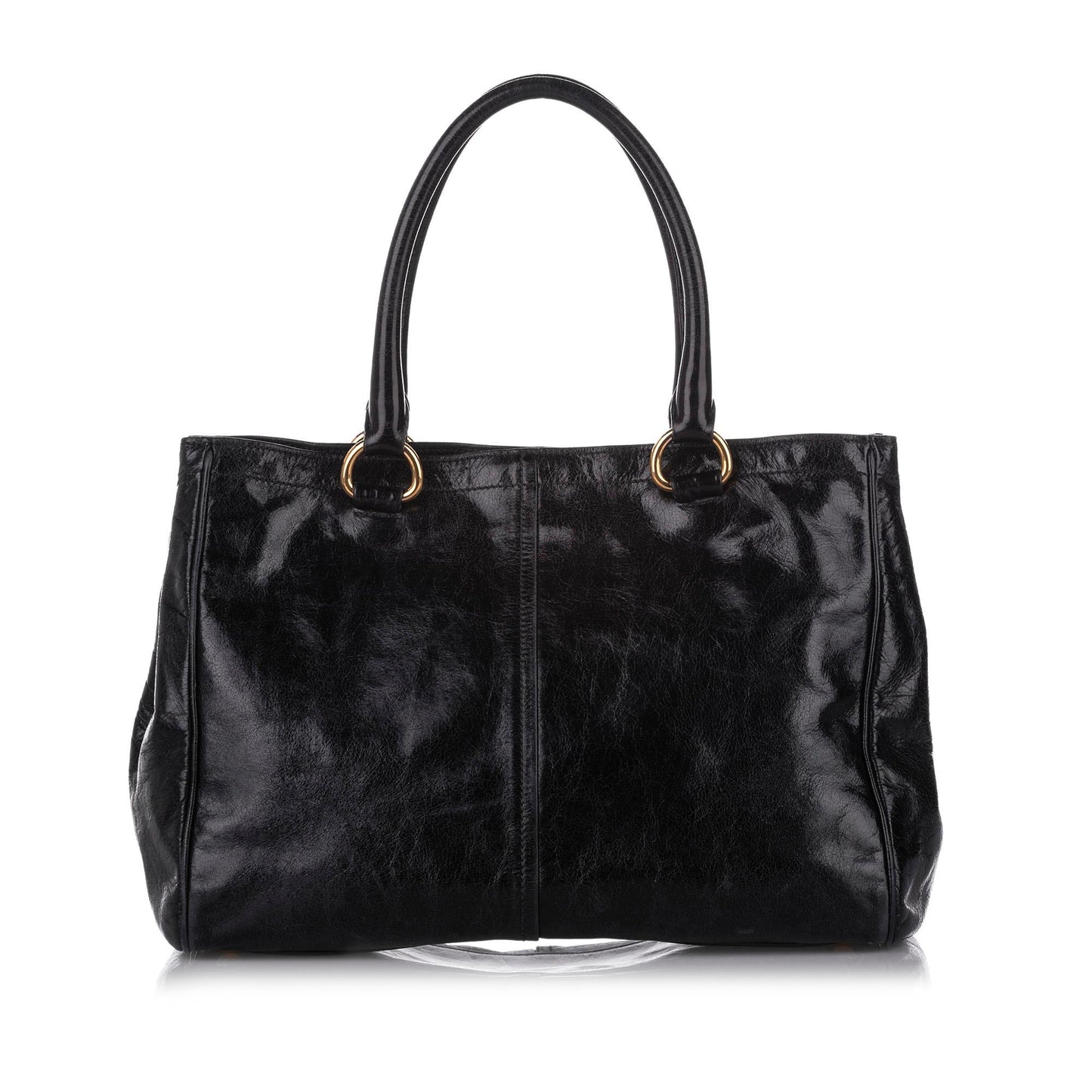Prada Vitello Shine Satchel (SHG-18698)