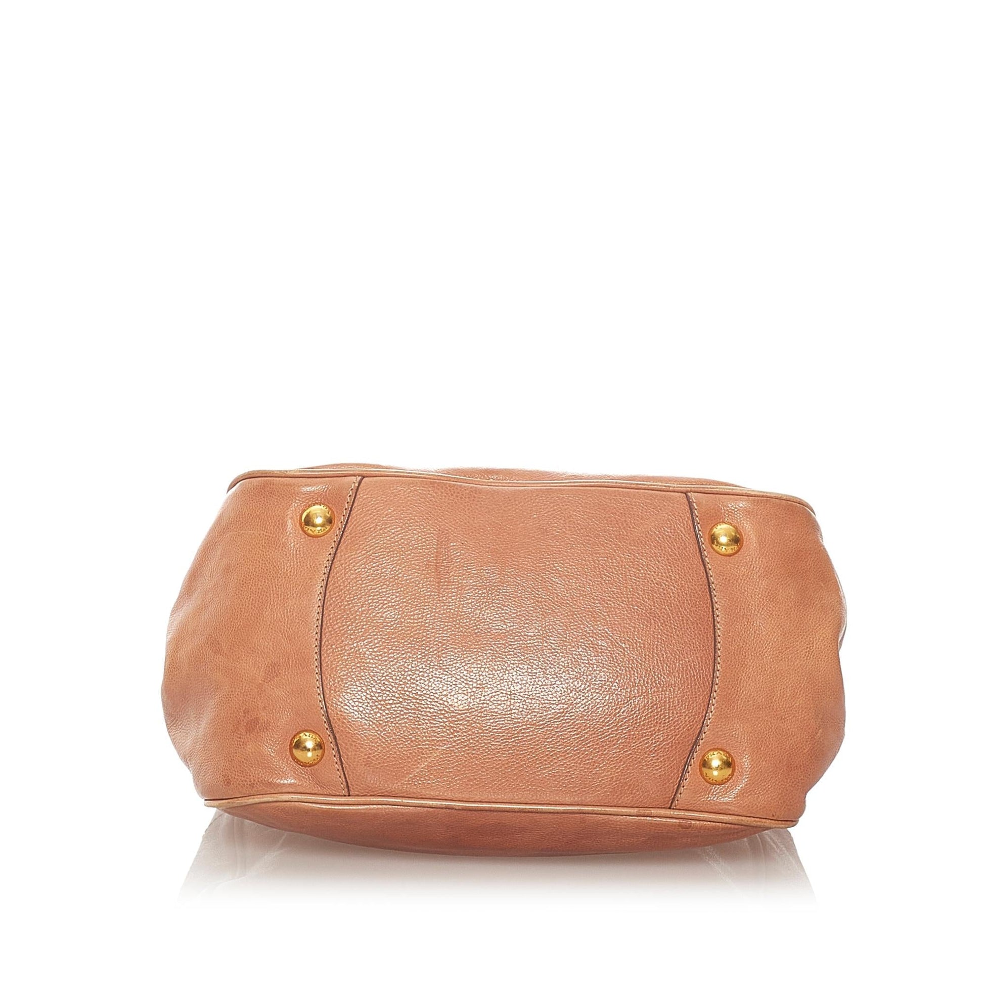 Prada Vitello Shine Satchel (SHG-27313)