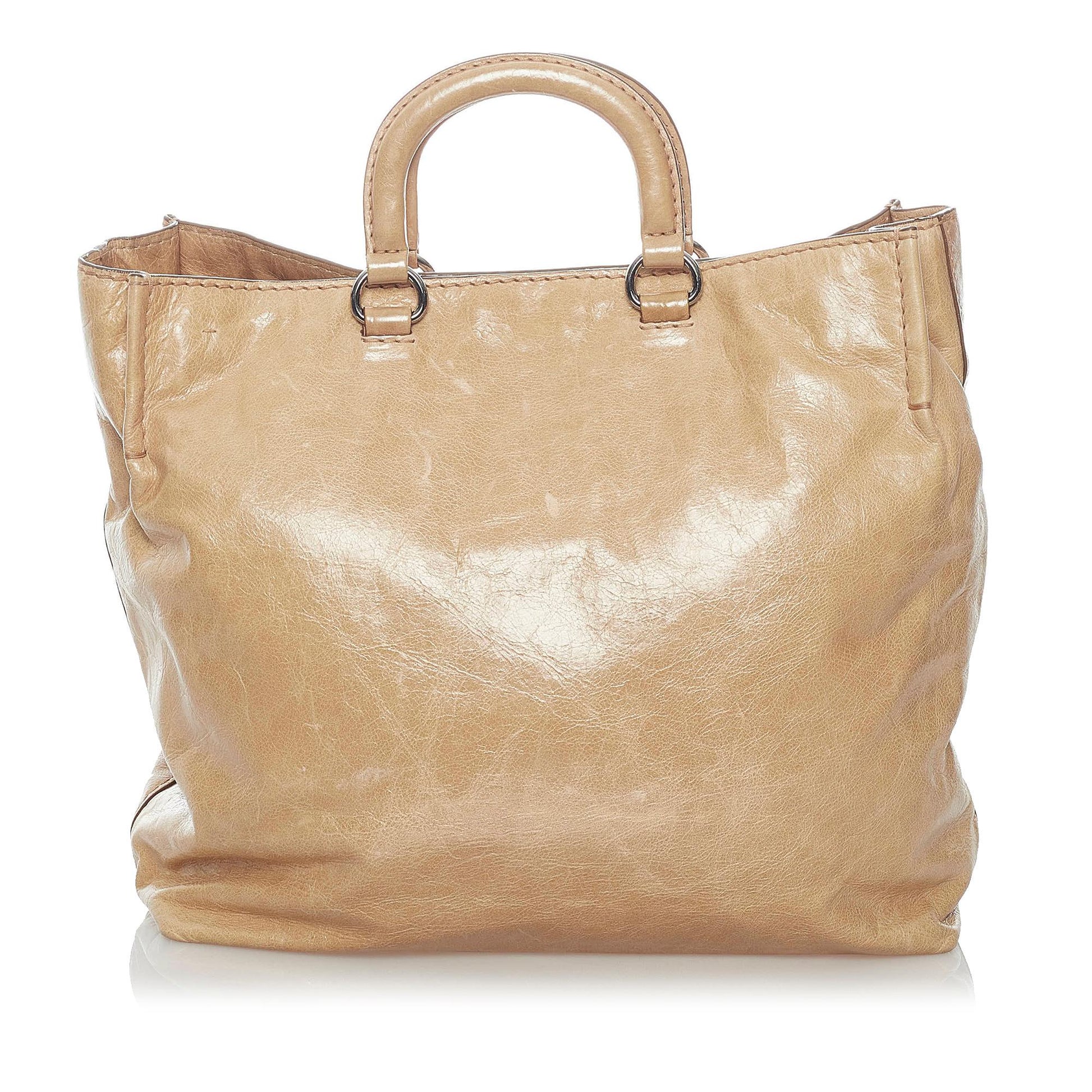 Prada Vitello Shine Satchel (SHG-30792)