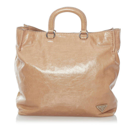 Prada Vitello Shine Satchel (SHG-30792)