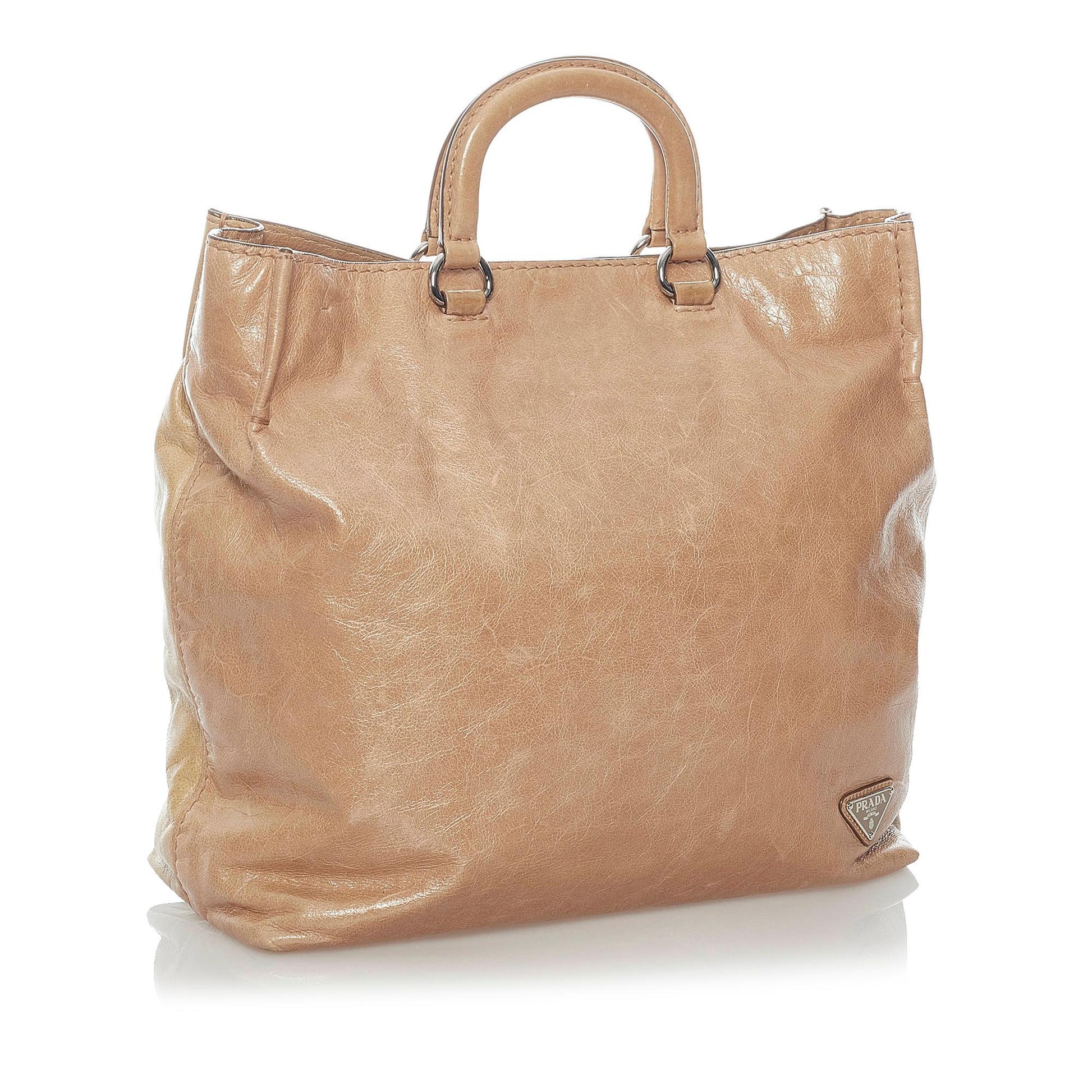 Prada Vitello Shine Satchel (SHG-30792)