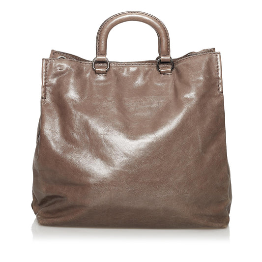 Prada Vitello Shine Satchel (SHG-30859)