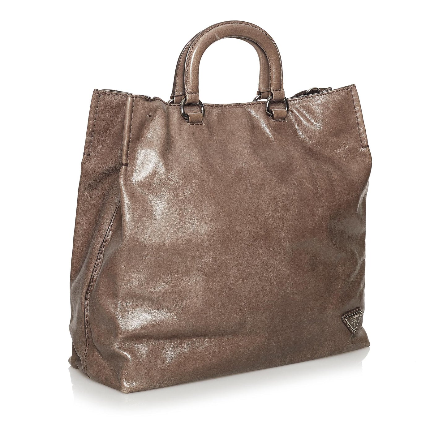 Prada Vitello Shine Satchel (SHG-30859)