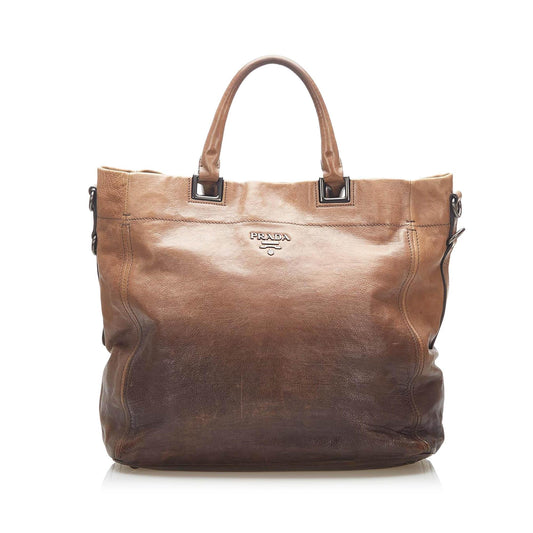 Prada Vitello Shine Satchel (SHG-32373)