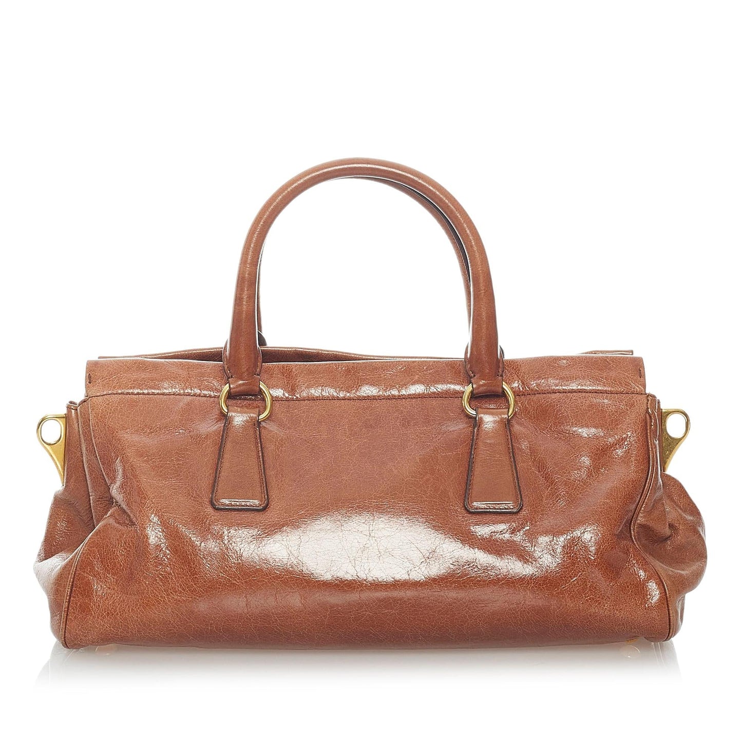 Prada Vitello Shine Satchel (SHG-32637)