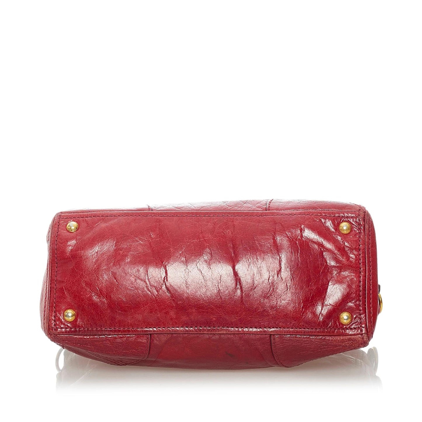 Prada Vitello Shine Satchel (SHG-33139)