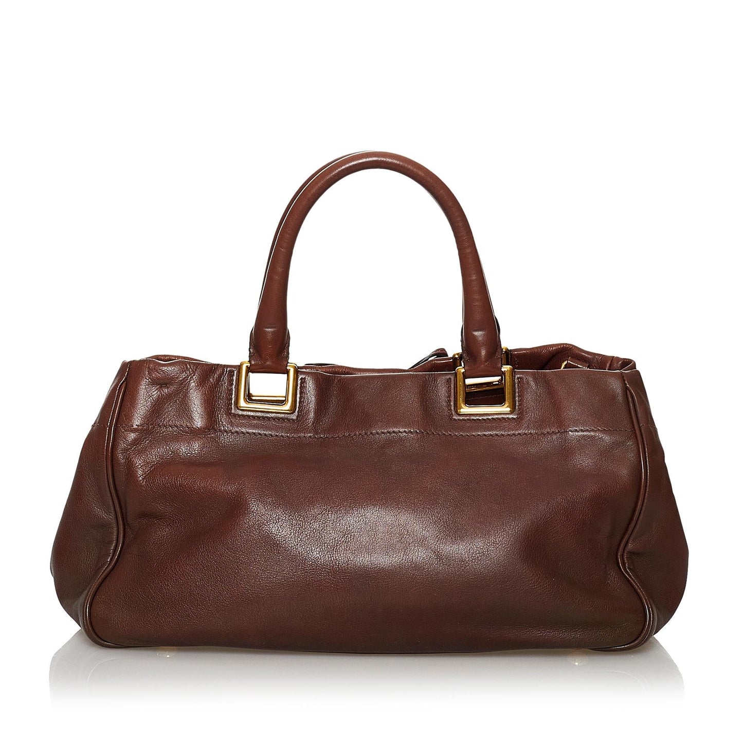 Prada Vitello Shine Satchel (SHG-33929)