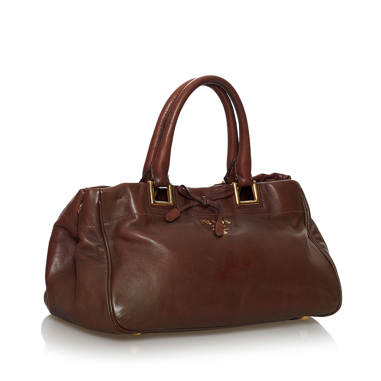 Prada Vitello Shine Satchel (SHG-33929)