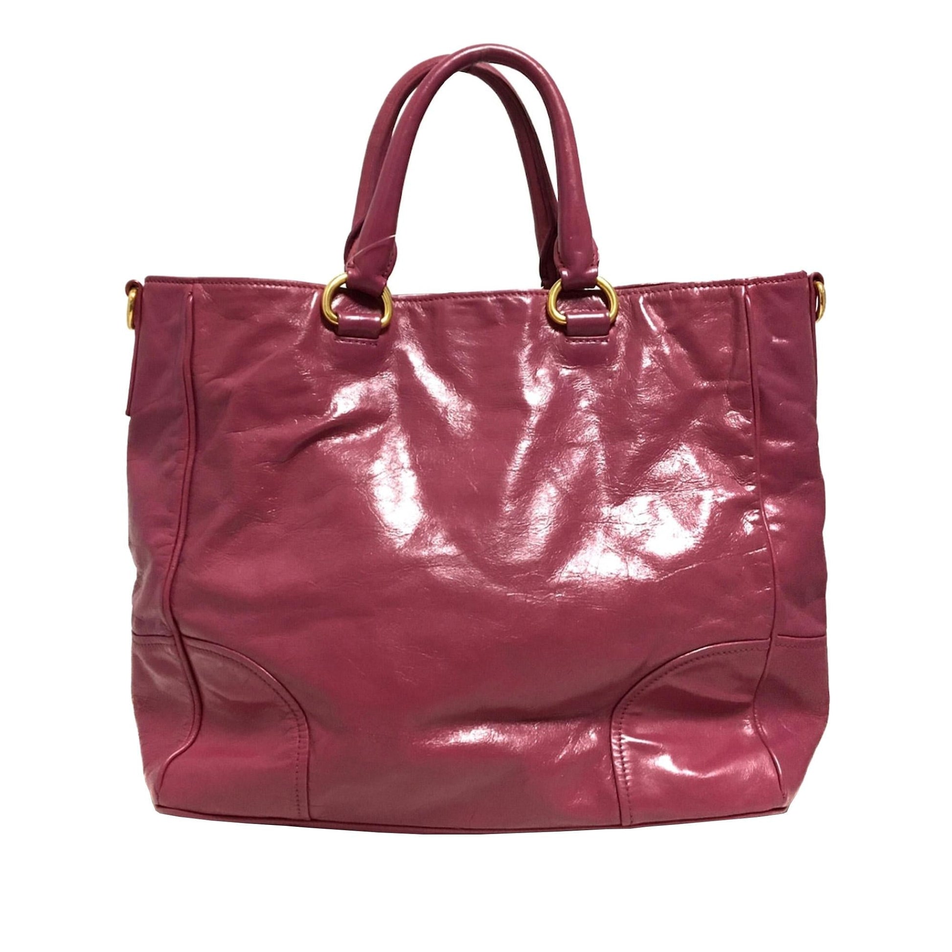 Prada Vitello Shine Satchel (SHG-34814)