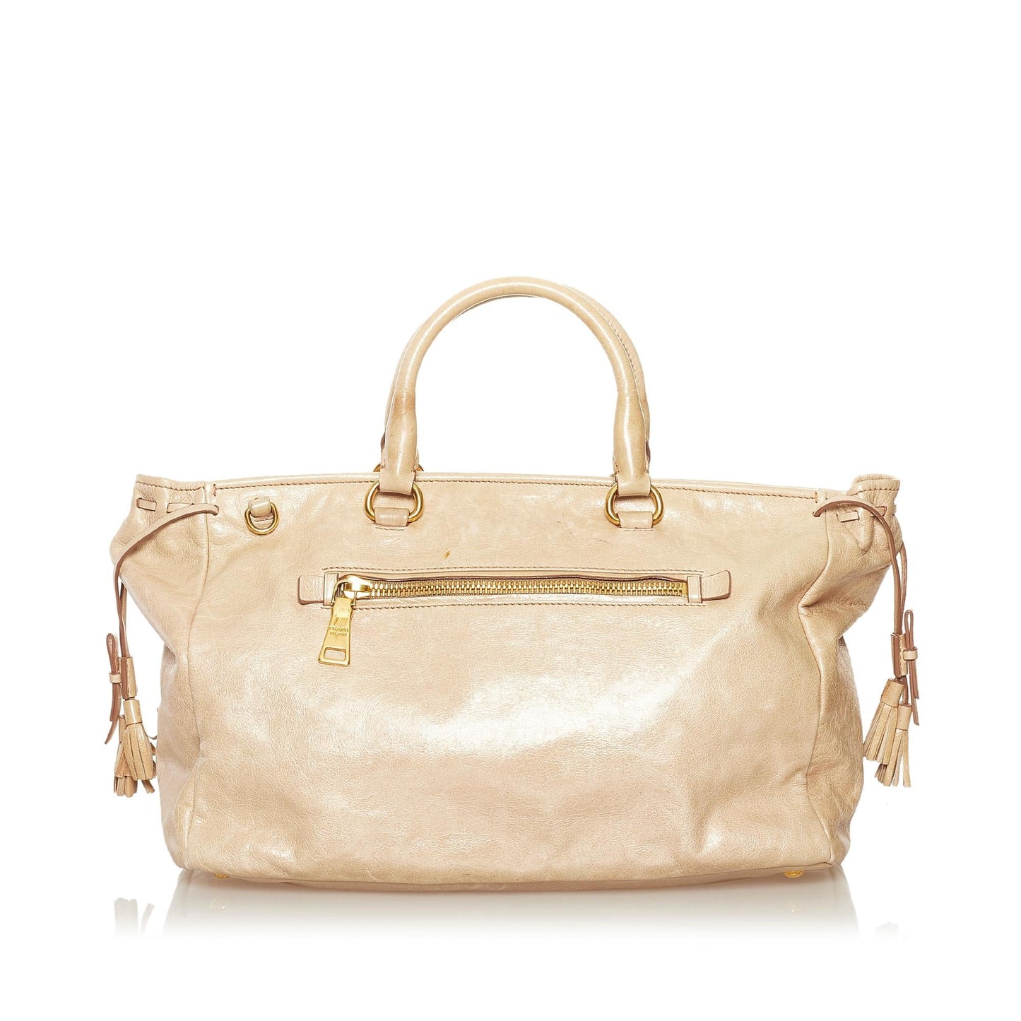 Prada Vitello Shine Satchel (SHG-34934)
