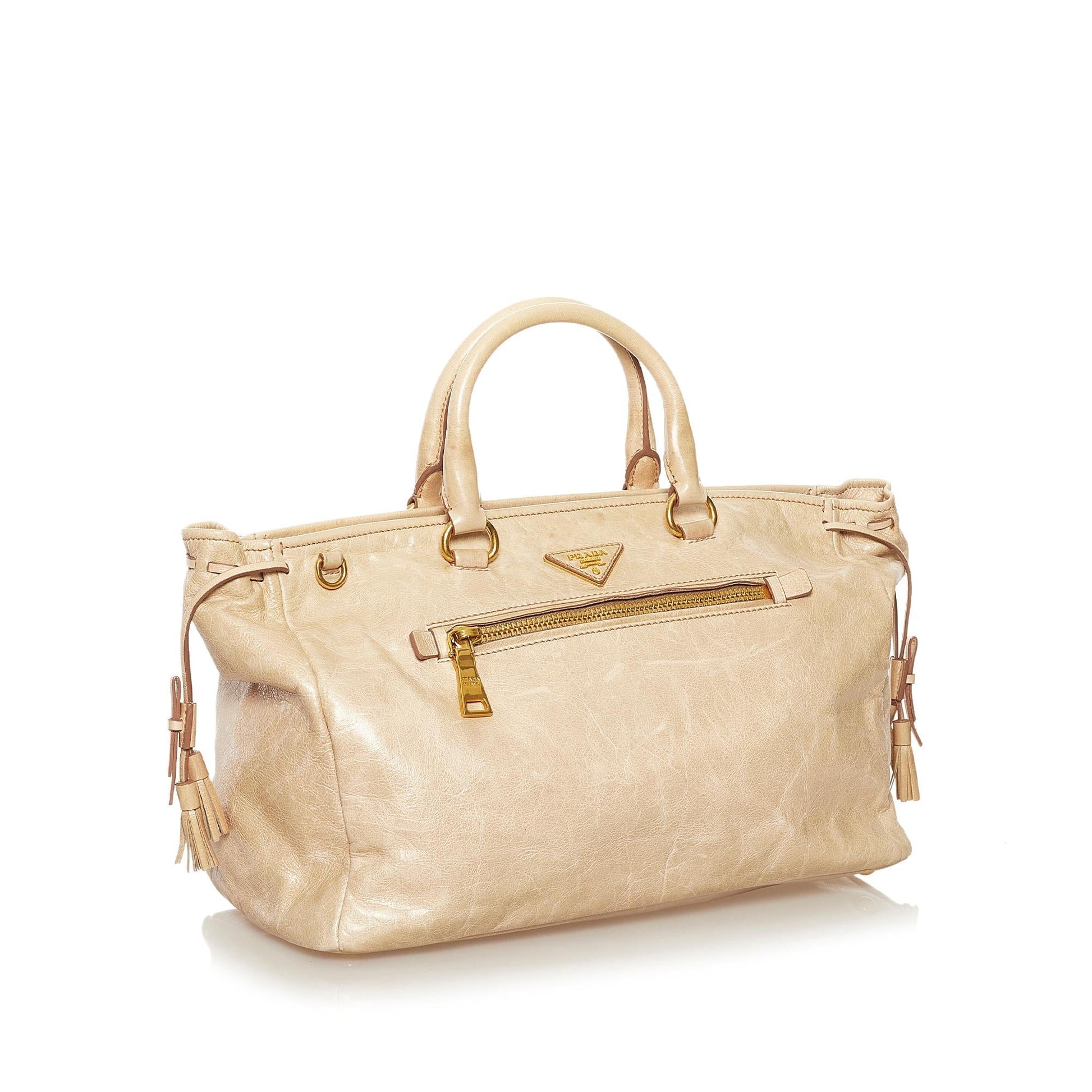Prada Vitello Shine Satchel (SHG-34934)