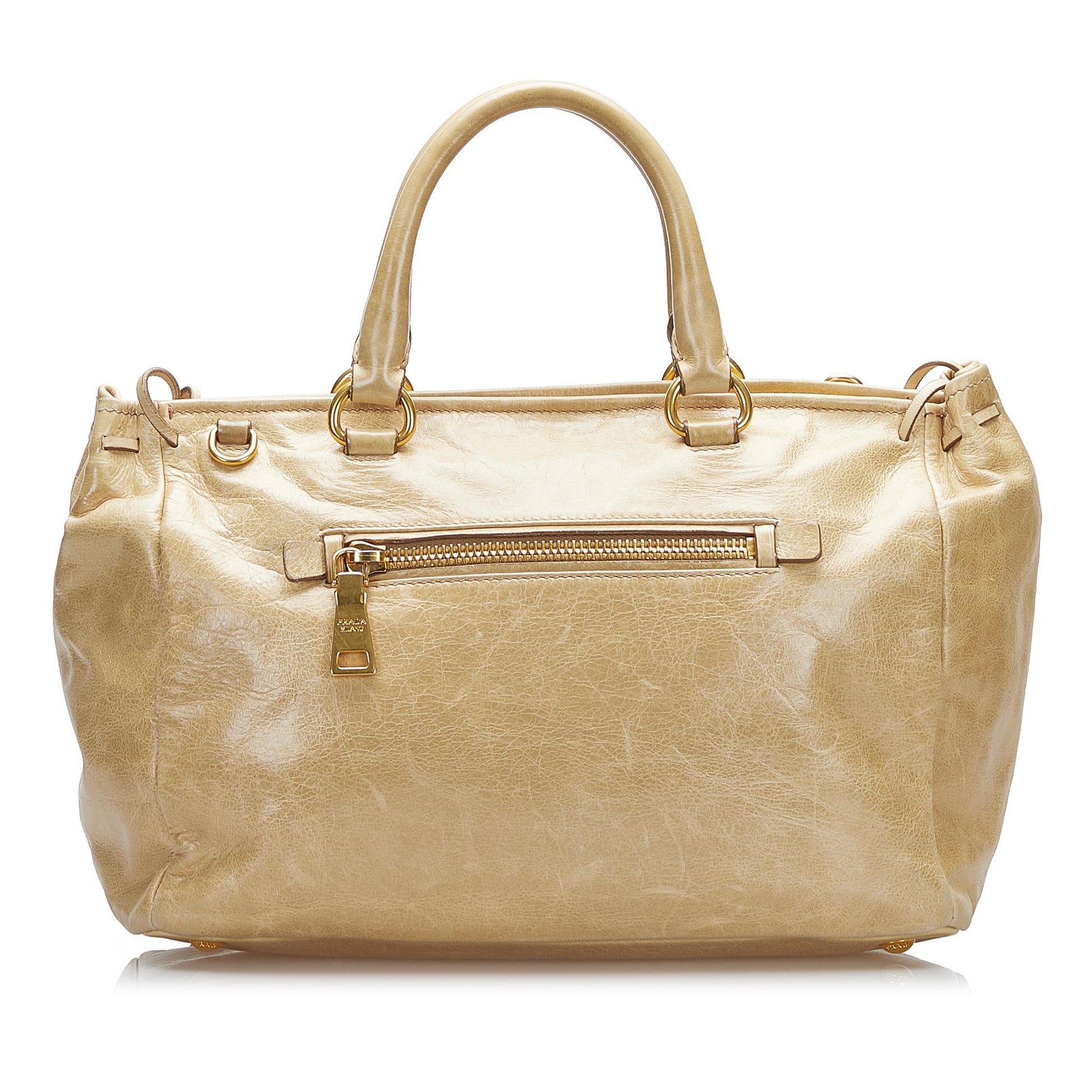 Prada Vitello Shine Satchel (SHG-36119)