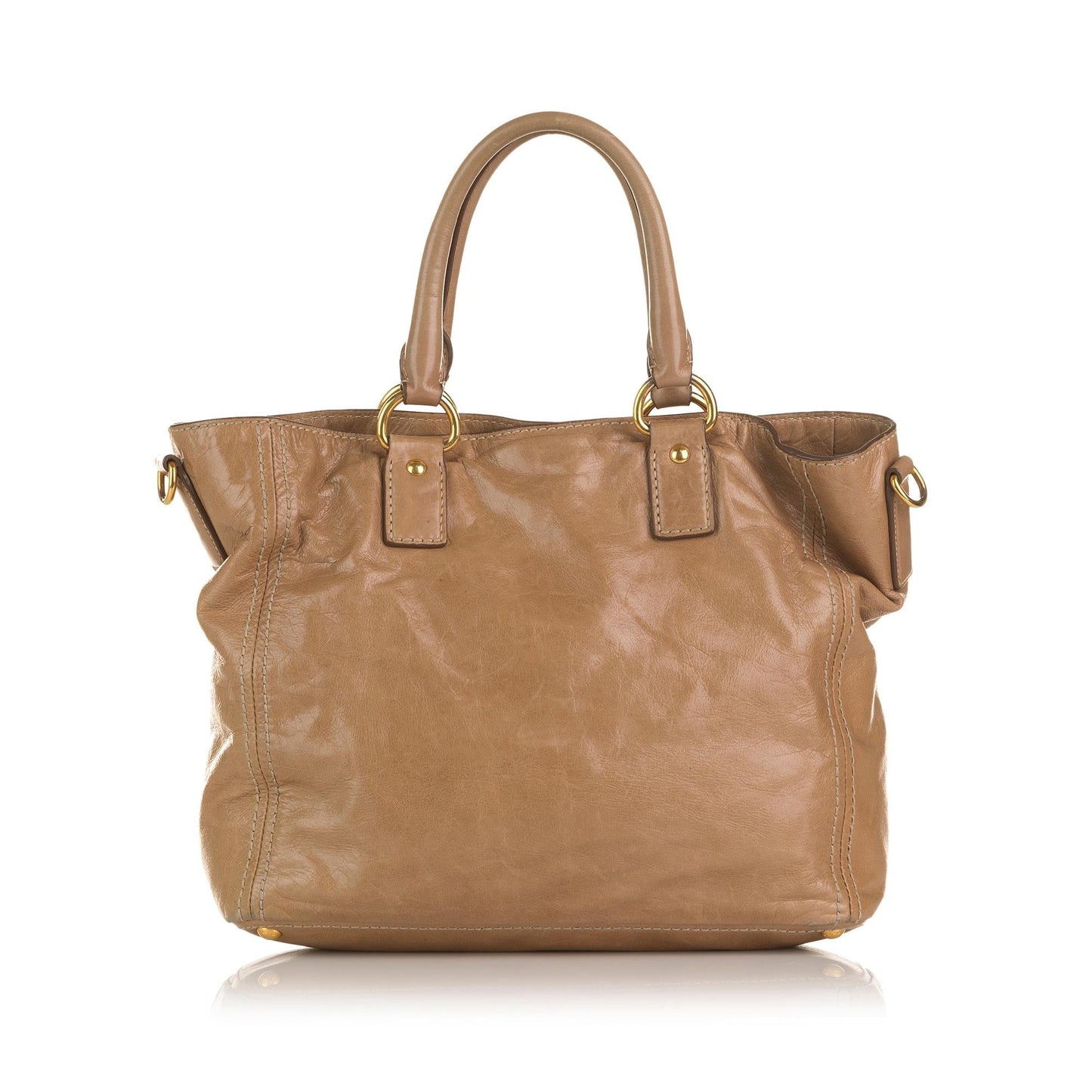 Prada Vitello Shine Satchel (SHG-36975)