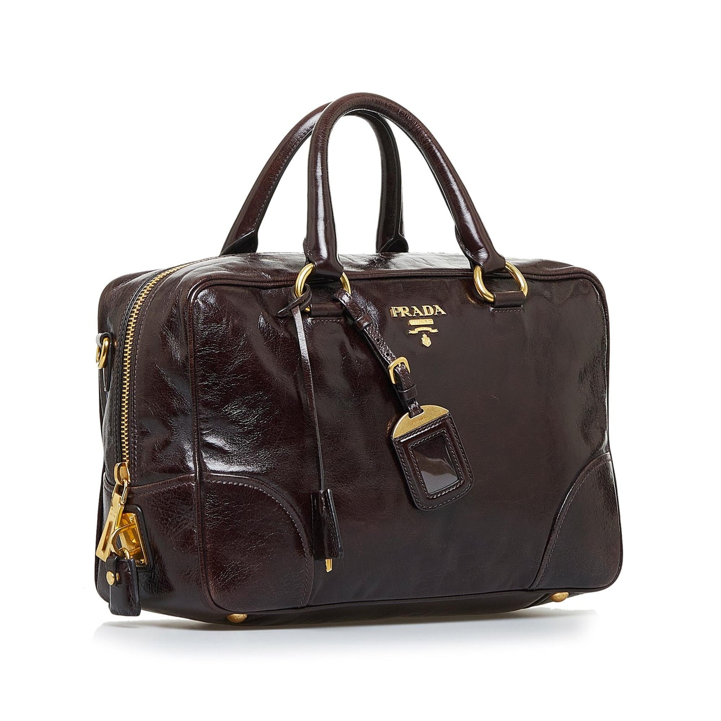 Prada Vitello Shine Satchel (SHG-SaINqk)