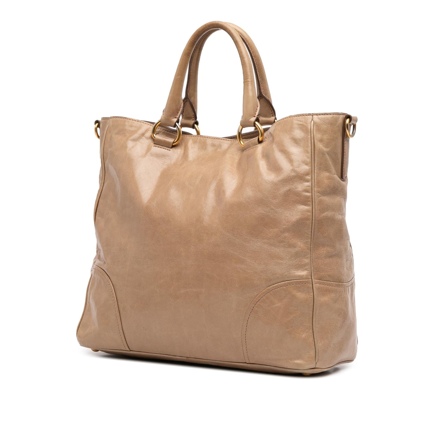 Prada Vitello Shine Satchel