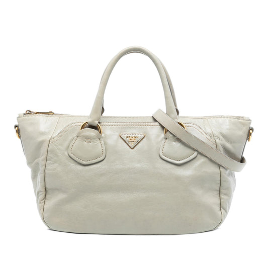 Prada Vitello Shine Satchel