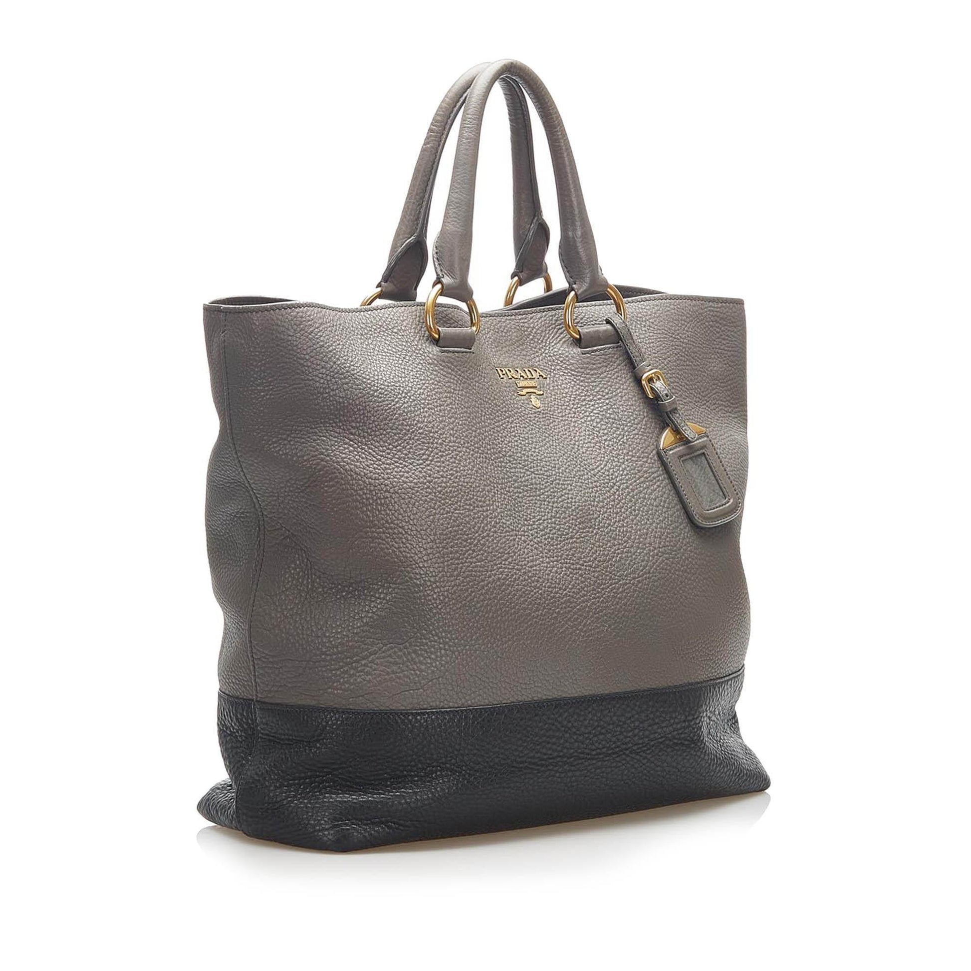 Prada Vitello Tote Bag  
