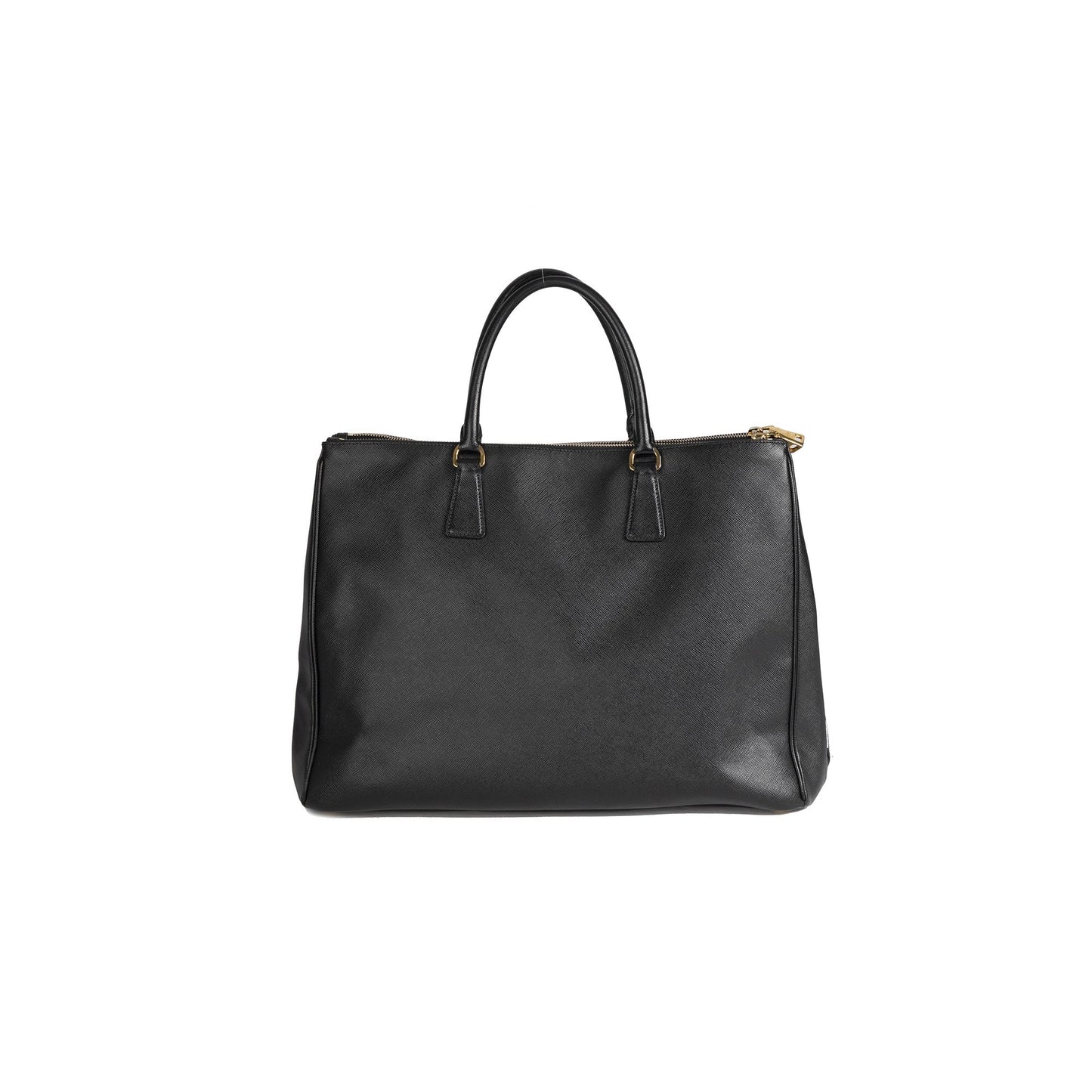 Prada XL Saffiano Lux Double Zip Tote