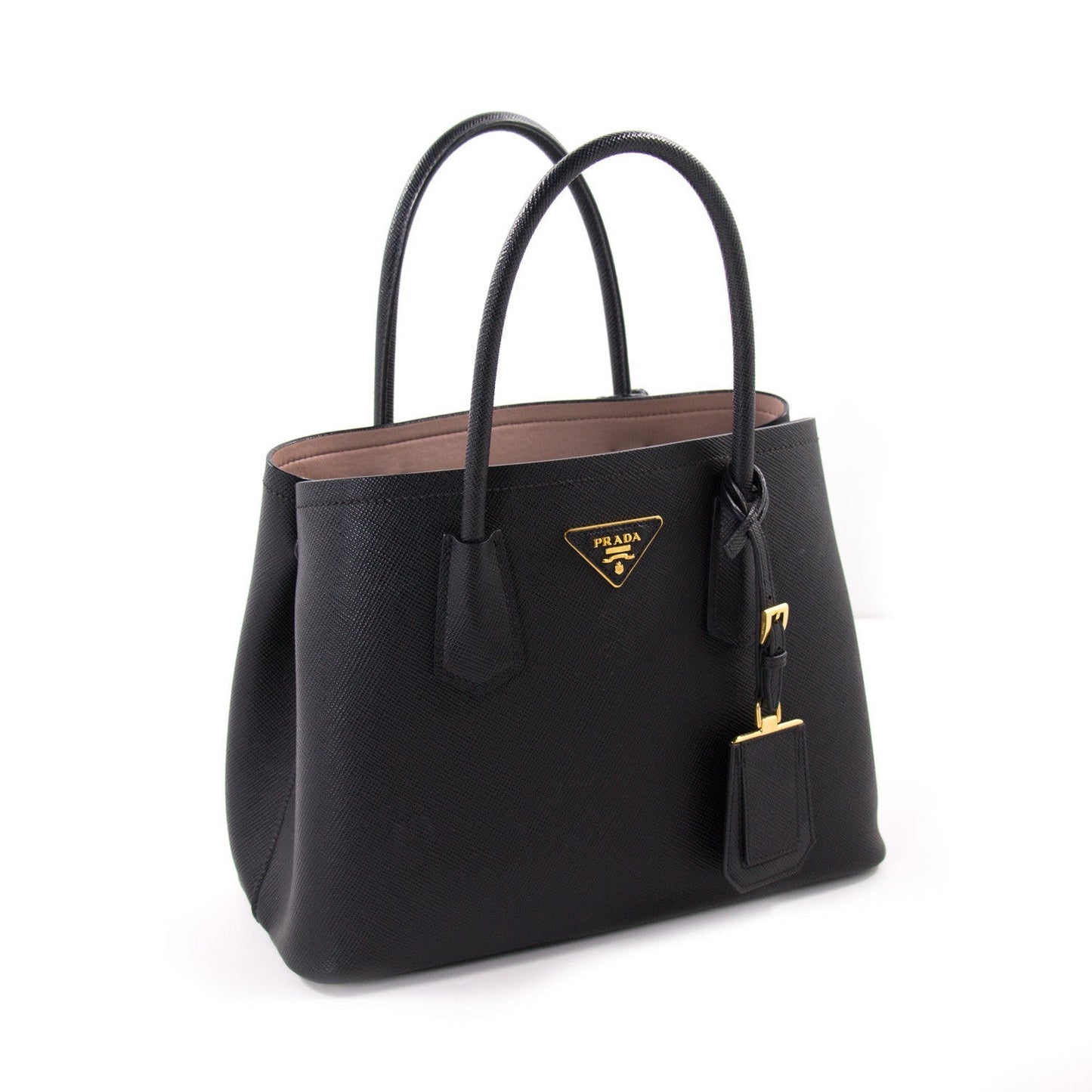 Prada Saffiano Double Bag Tote