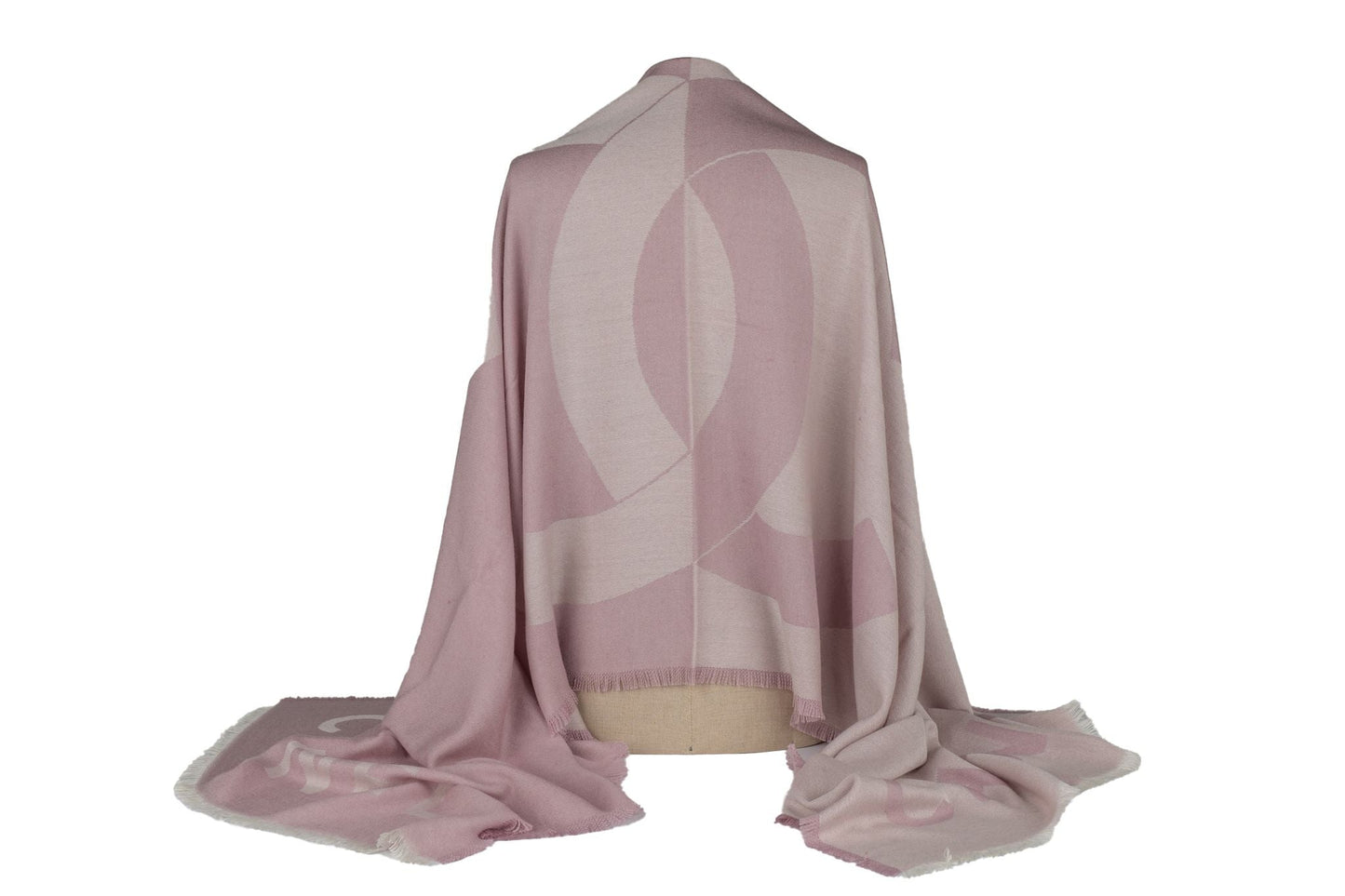Chanel New Cashmere Shawl in RosÃÂÃÂ©