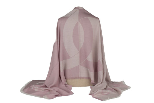 Chanel New Cashmere Shawl in RosÃÂÃÂ©