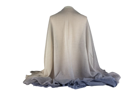Chanel Ombre Cashmere Space Shawl New