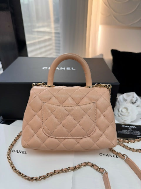 Chanel (21) Coco Handle Mini Flag Bag