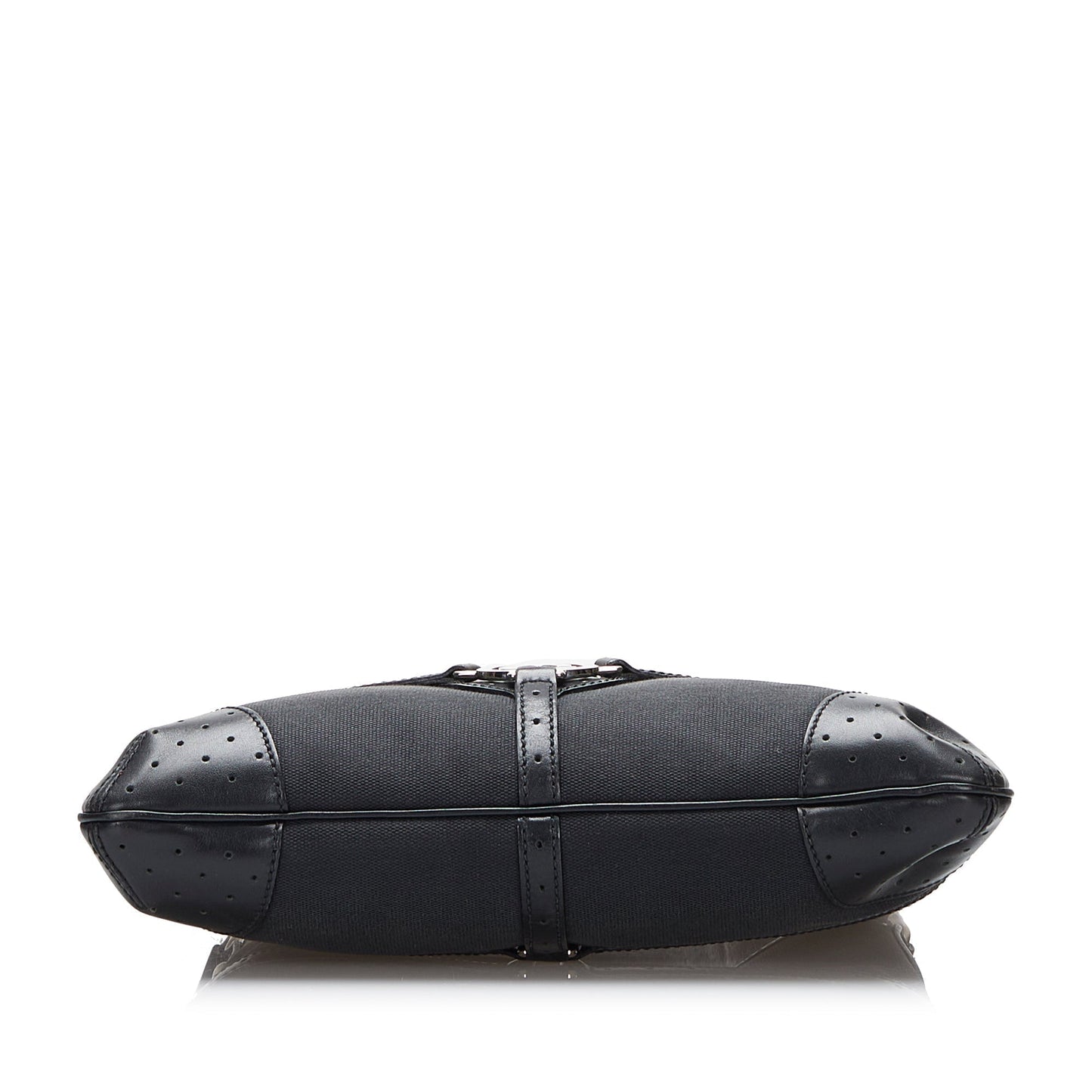 Gucci Leather Canvas Shoulder Bag