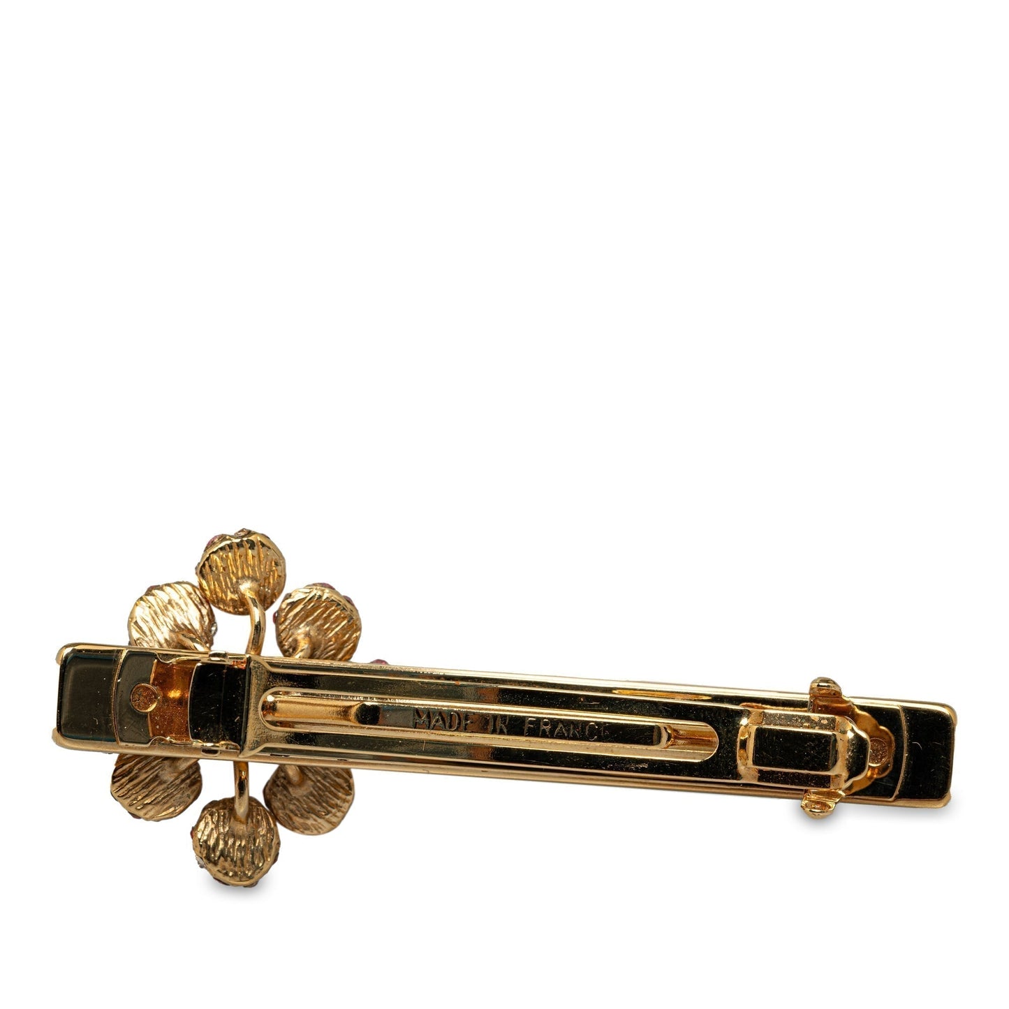 Gold Louis Vuitton Rhinestone 1001 Nuits Barette Crossbody