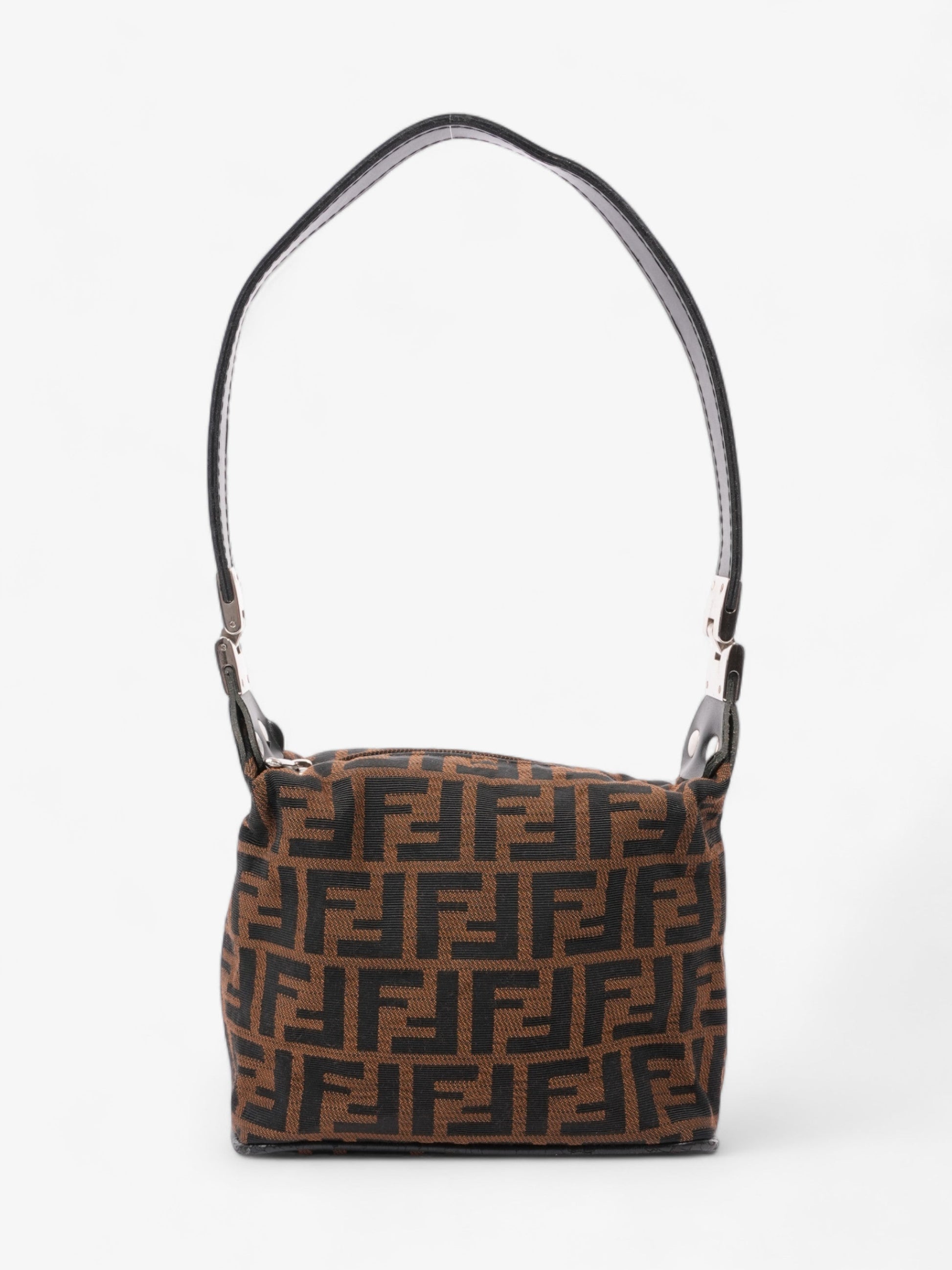 Fendi Classic Zip Fendi Zucca Canvas