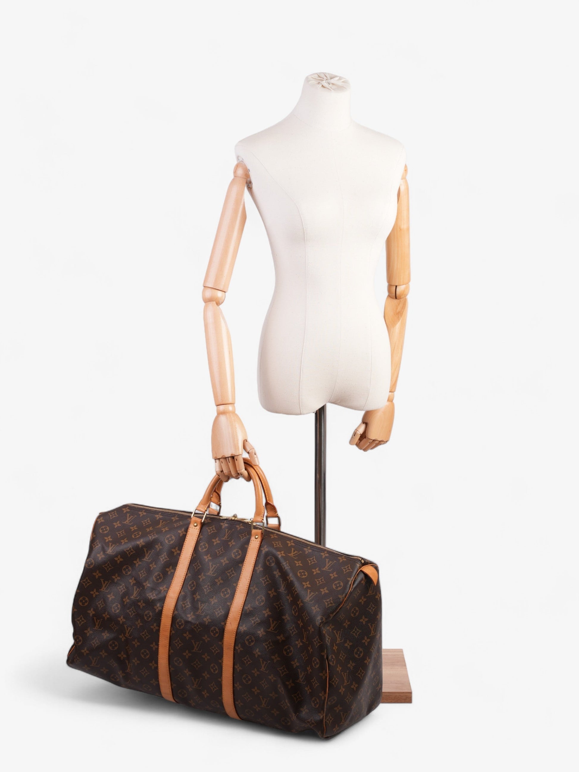  Louis Vuitton Keepall Monogram Coated Canvas 60