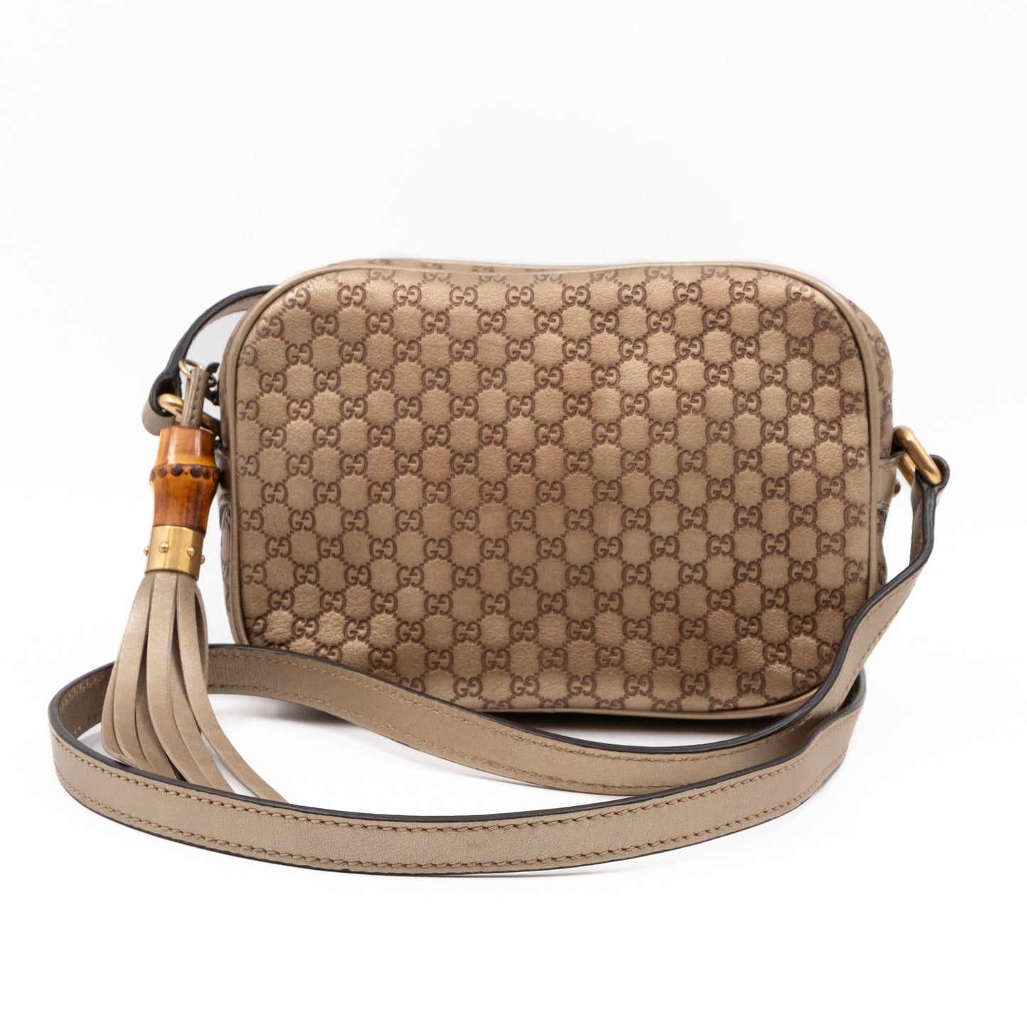 Gucci Monogram Leather Crossbody