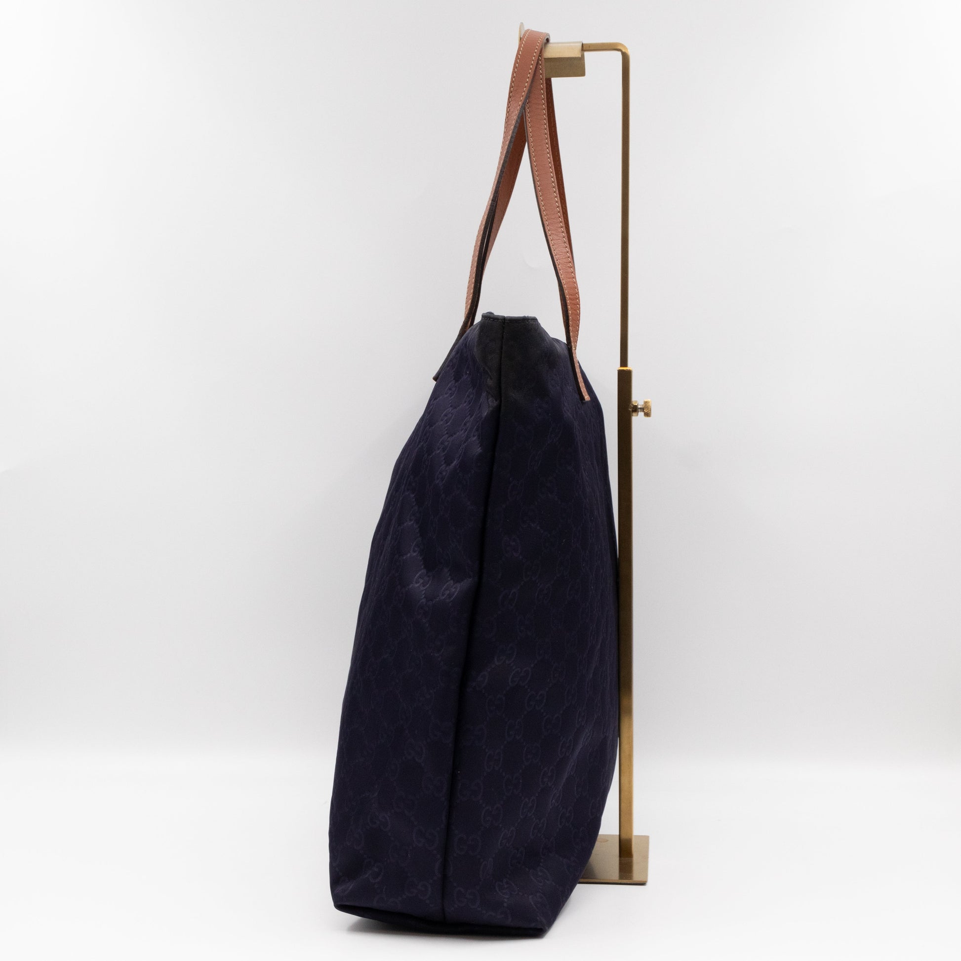 Gucci Nylon Leather Tote