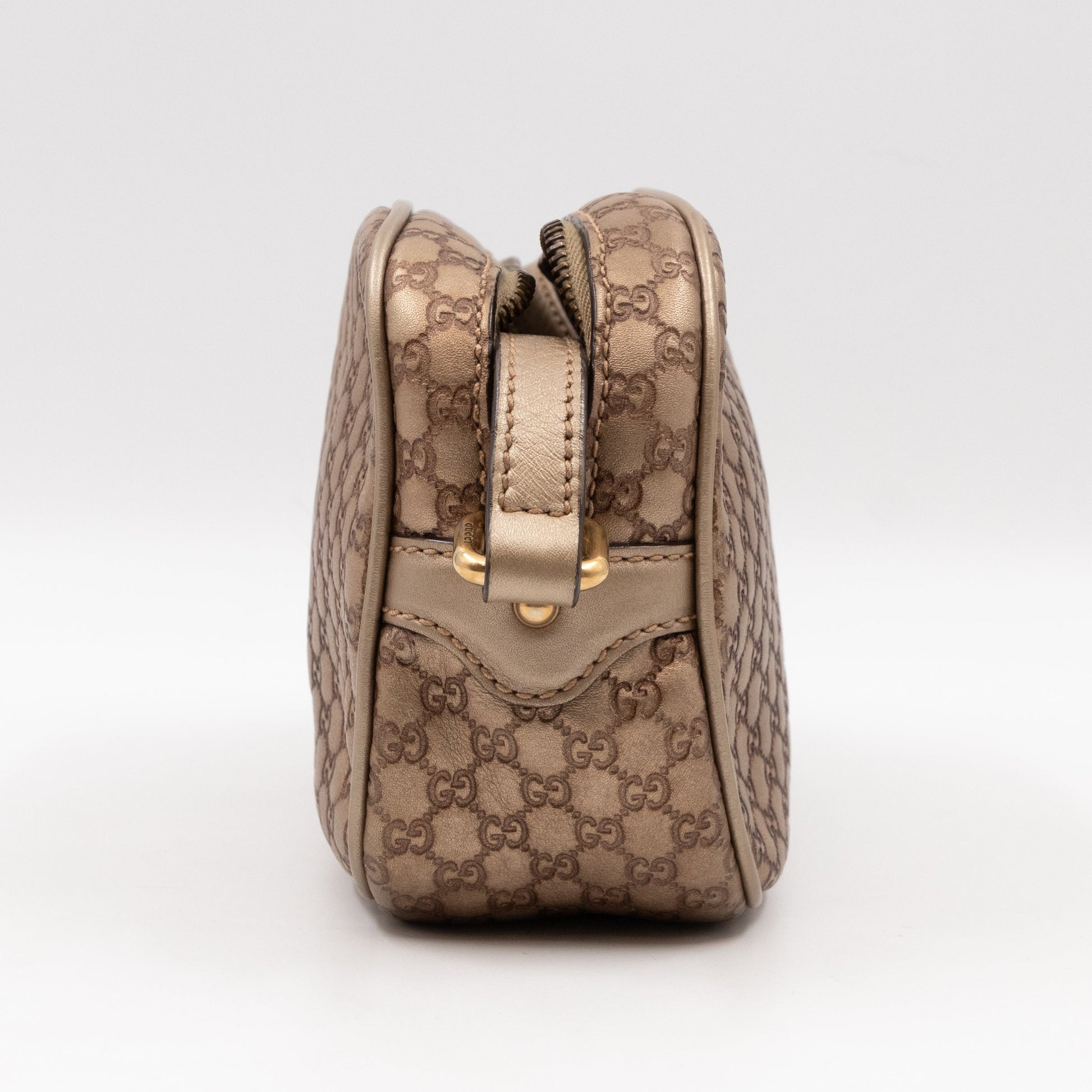 Gucci Monogram Leather Crossbody