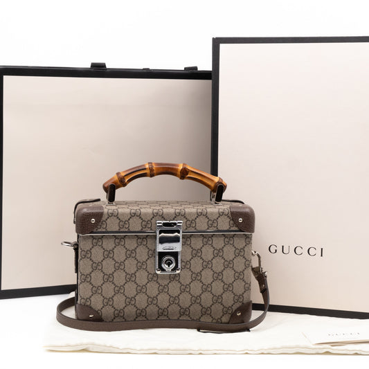 Gucci Leather Canvas Crossbody
